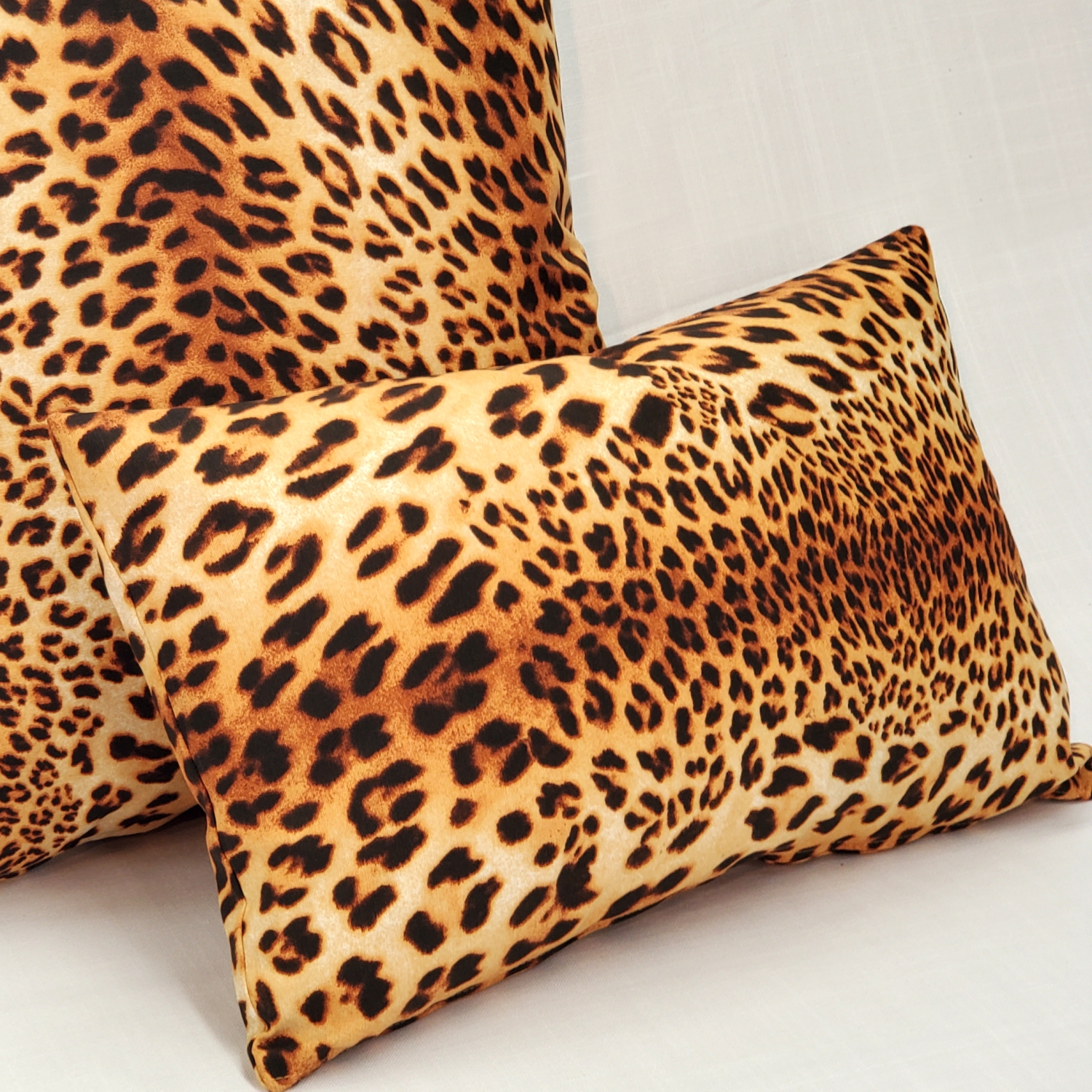 Kitsui Leopard Throw Pillow, 12"x20"