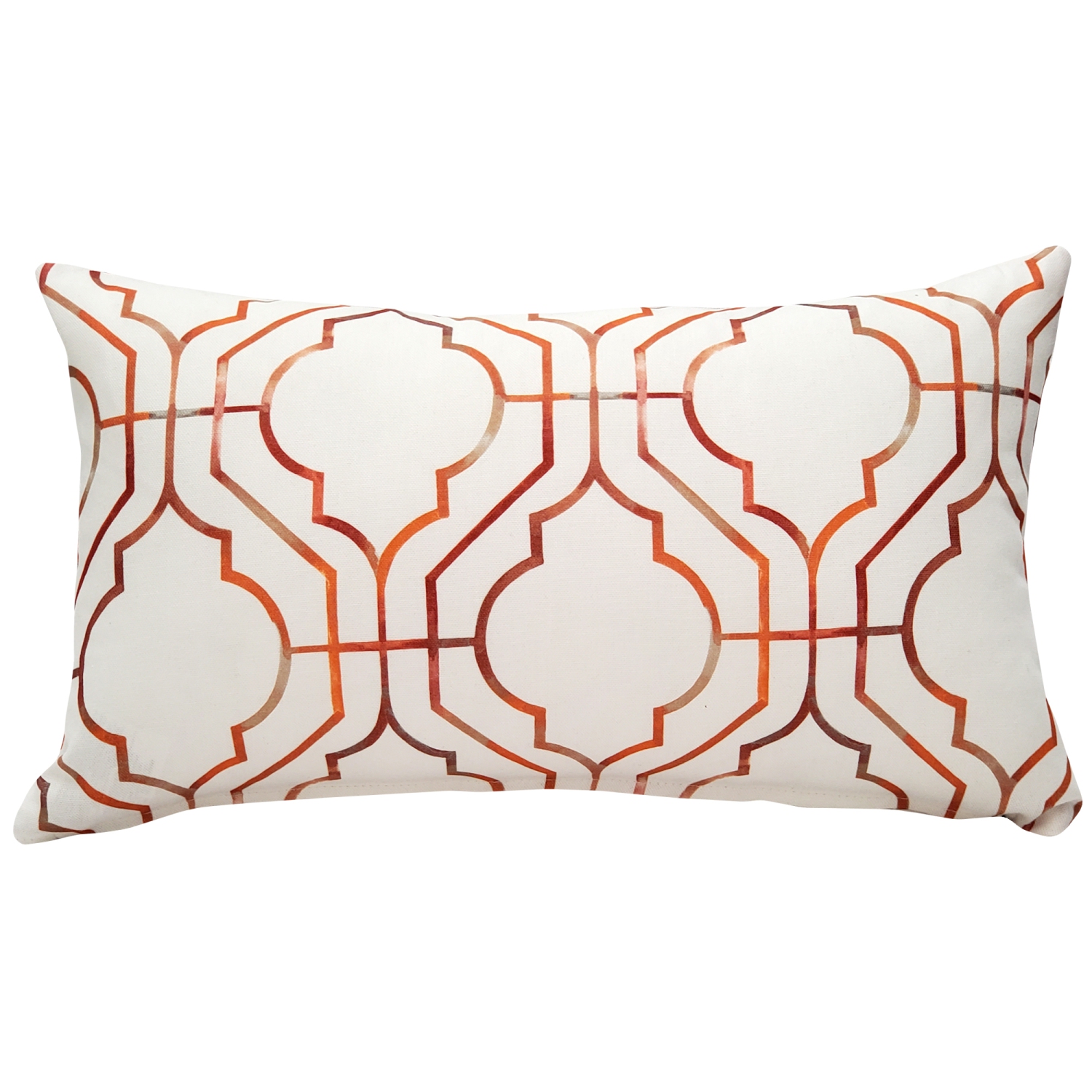 Biltmore Gate Orange Throw Pillow, 12"x20"