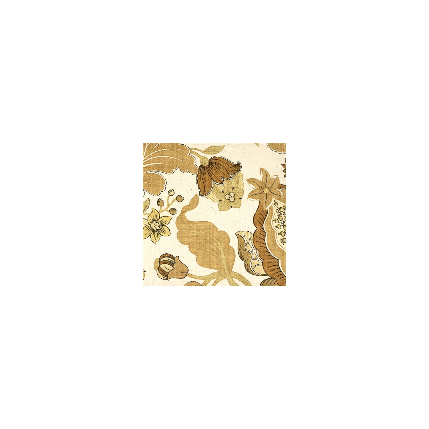 Harvest Floral Yellow Throw Pillow16x24