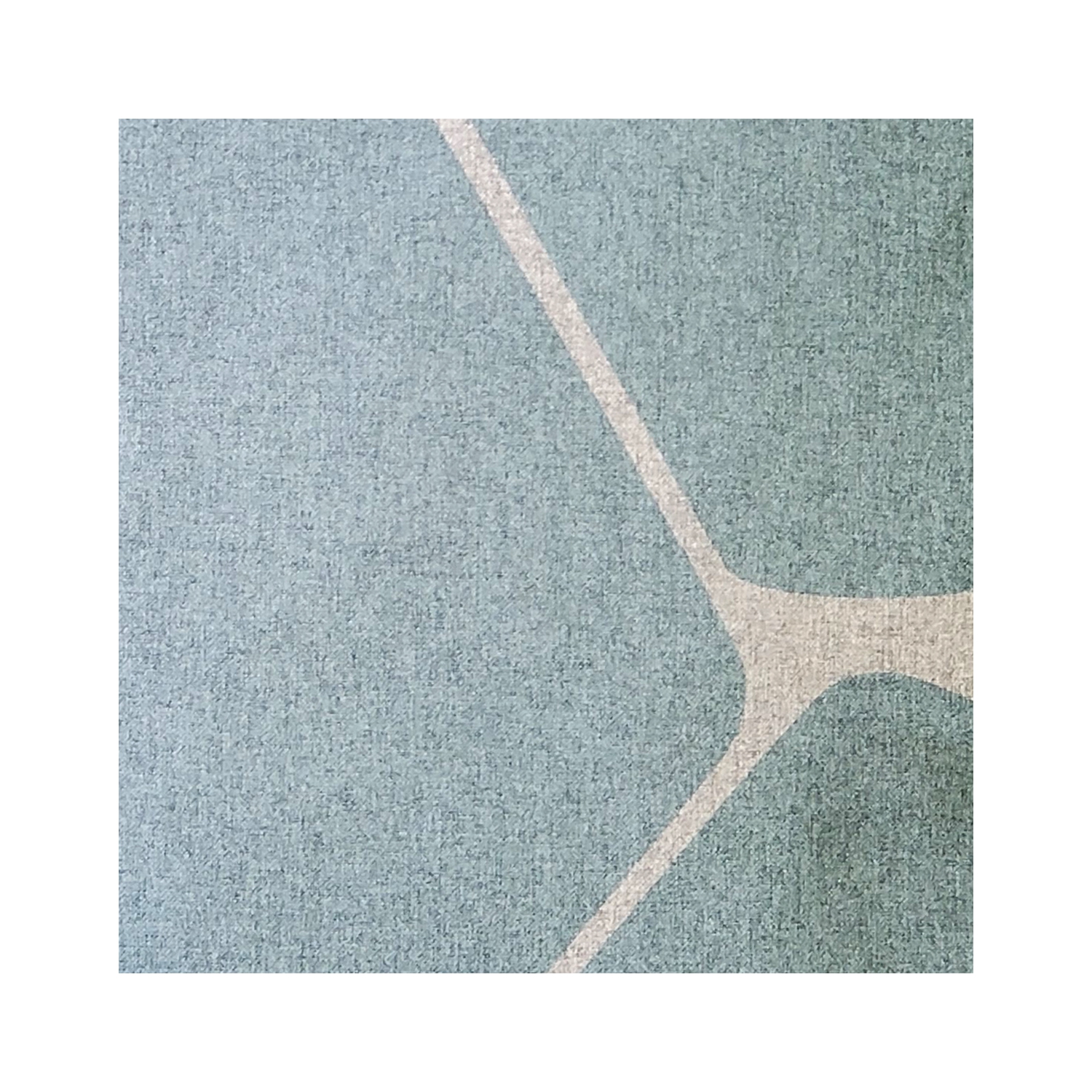 Aurora Paradiso Blue Throw Pillow, 19"x19"