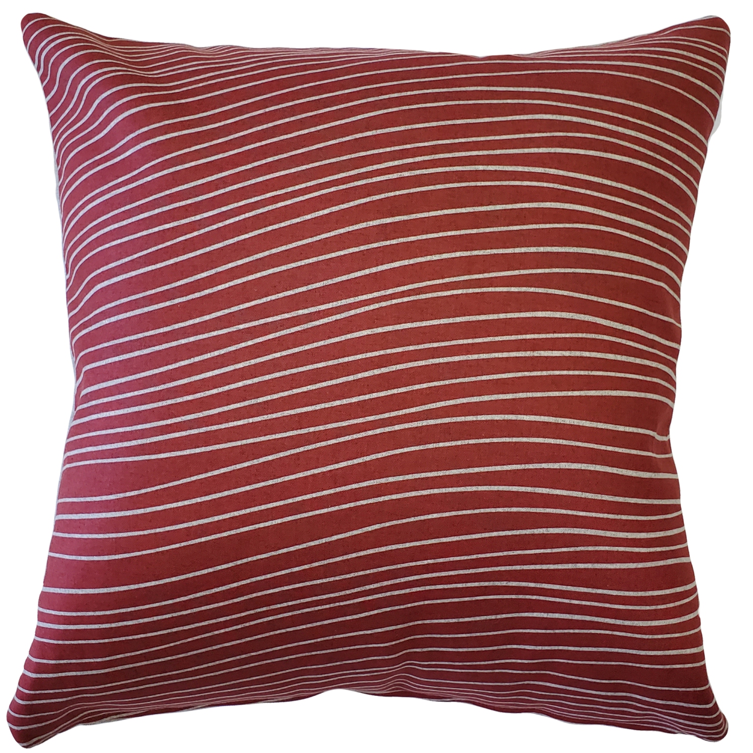 Meraki Spanish Red Throw Pillow, 19"x19"