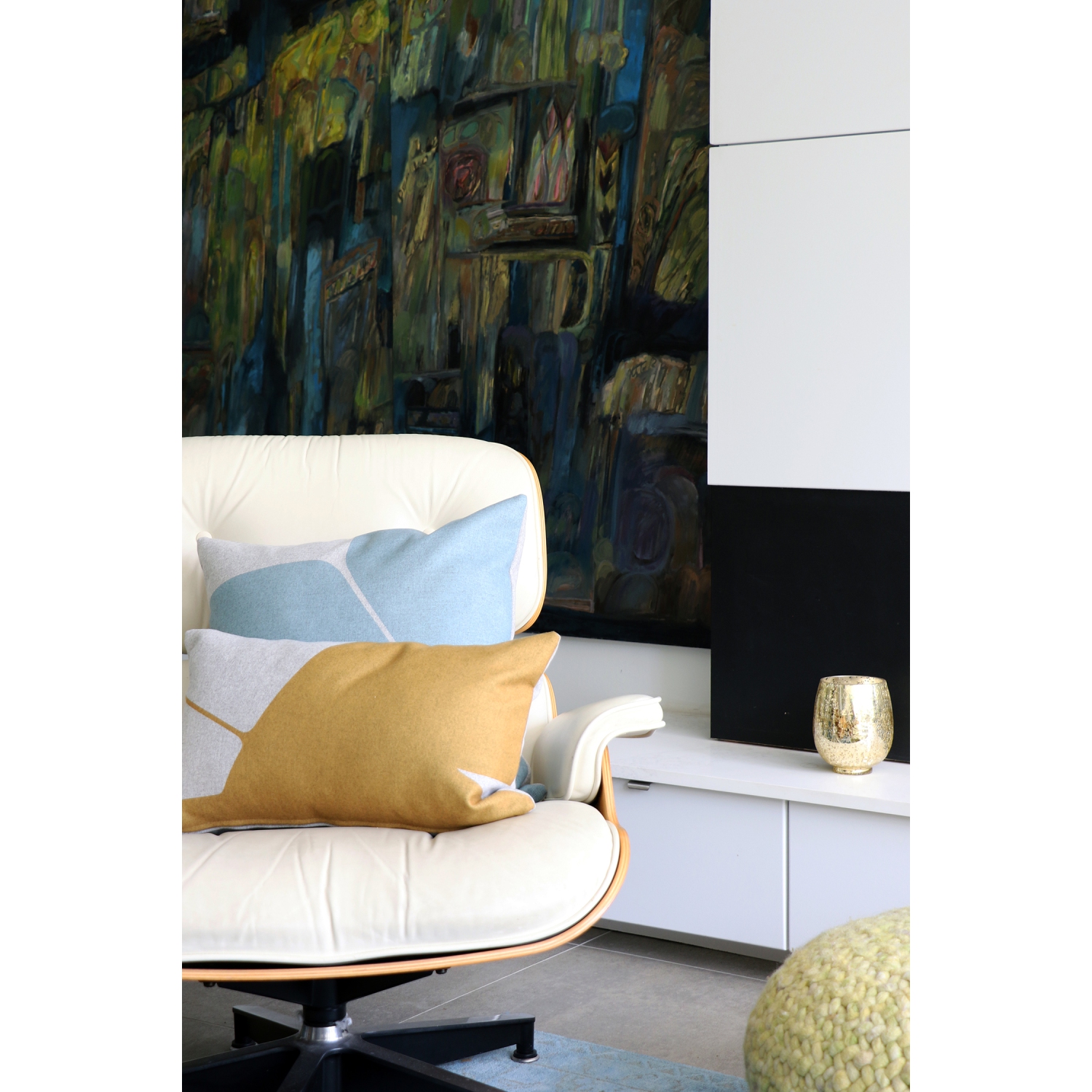 Boketto Renaissance Gold Throw Pillow, 12"x19"