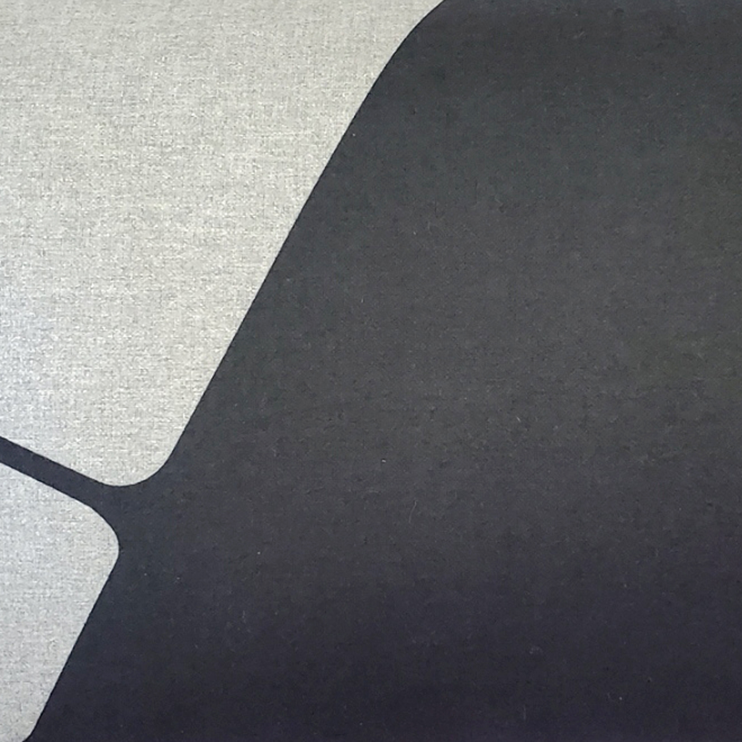 Boketto Charcoal Black Throw Pillow, 12"x19"