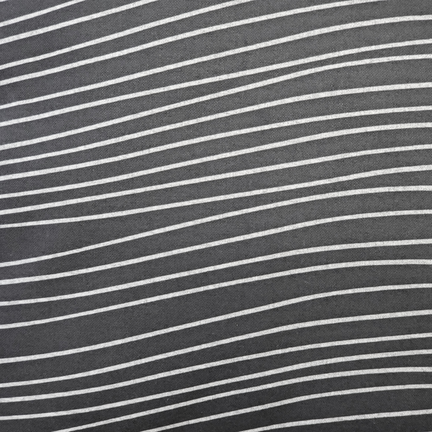 Meraki Charcoal Black Throw Pillow, 19"x19"