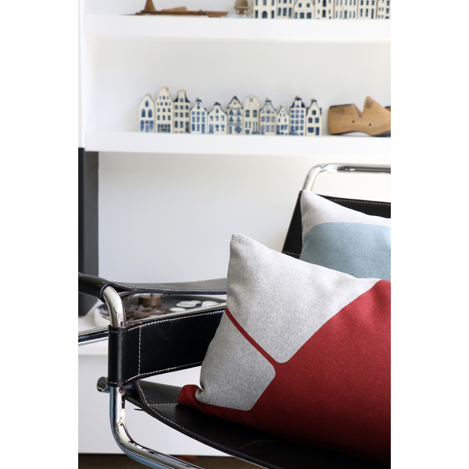 Boketto Spanish Red Throw Pillow, 12"x19"