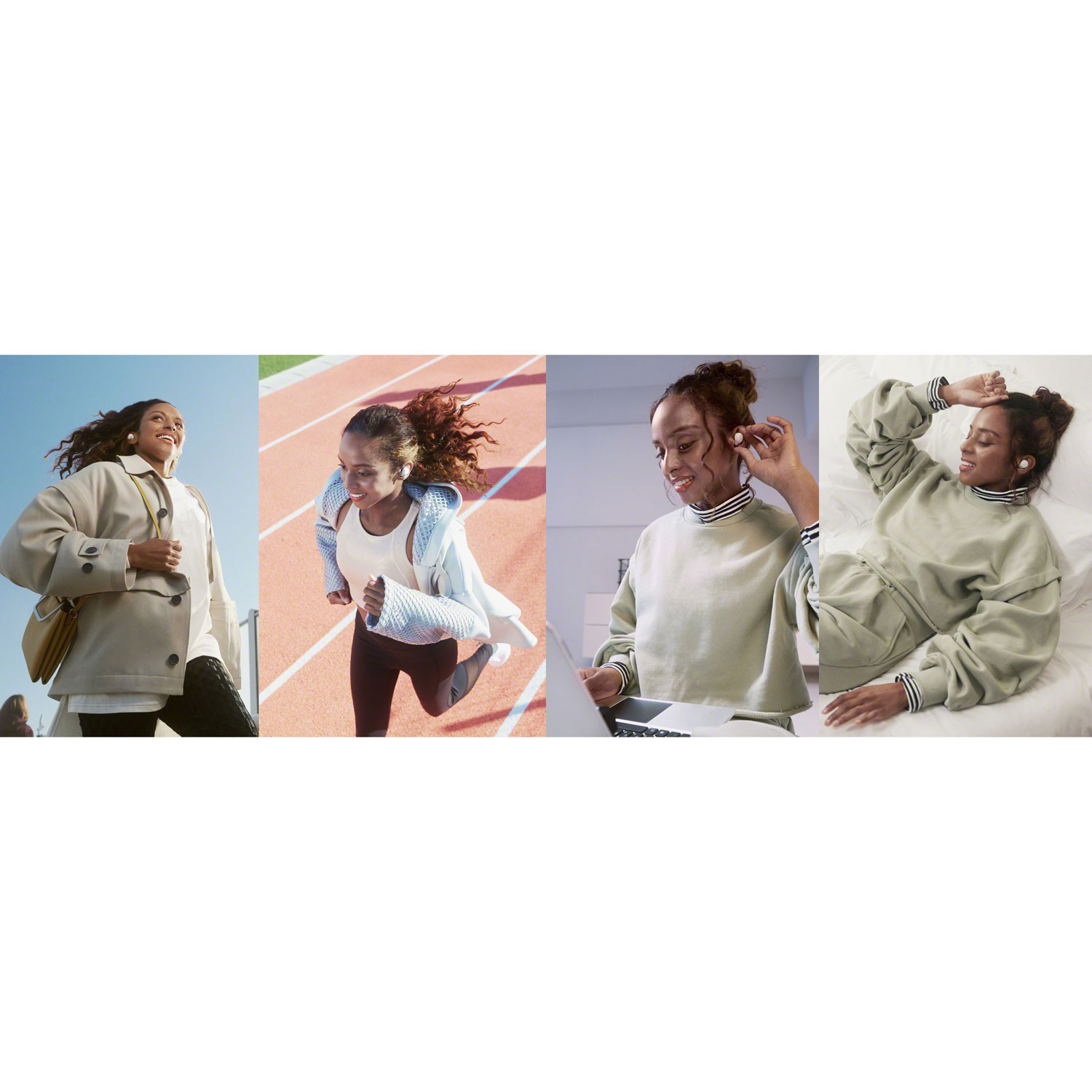 Sony LinkBuds S In-Ear Noise Cancelling True Wireless Earbuds - White