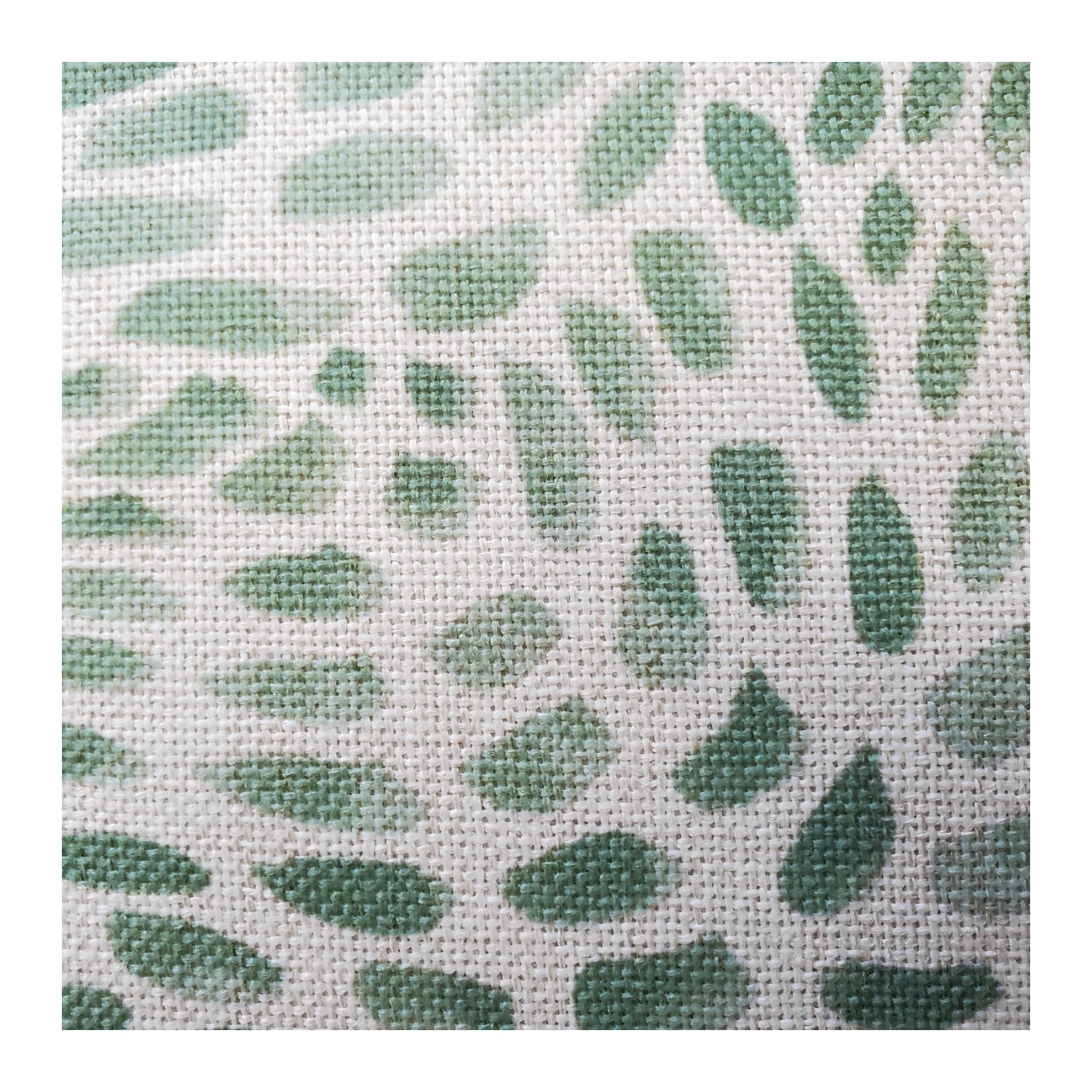 Matisse Dots Spring Green Throw Pillow, 12"x19"