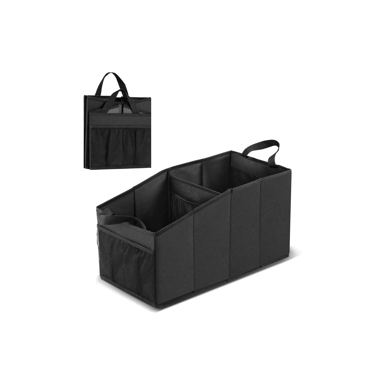 Organisateur de coffre de voiture Sac de coffre avant Sac de coffre arrière étanche Coffre pliable de voiture Organisateur de rangement pliable pour