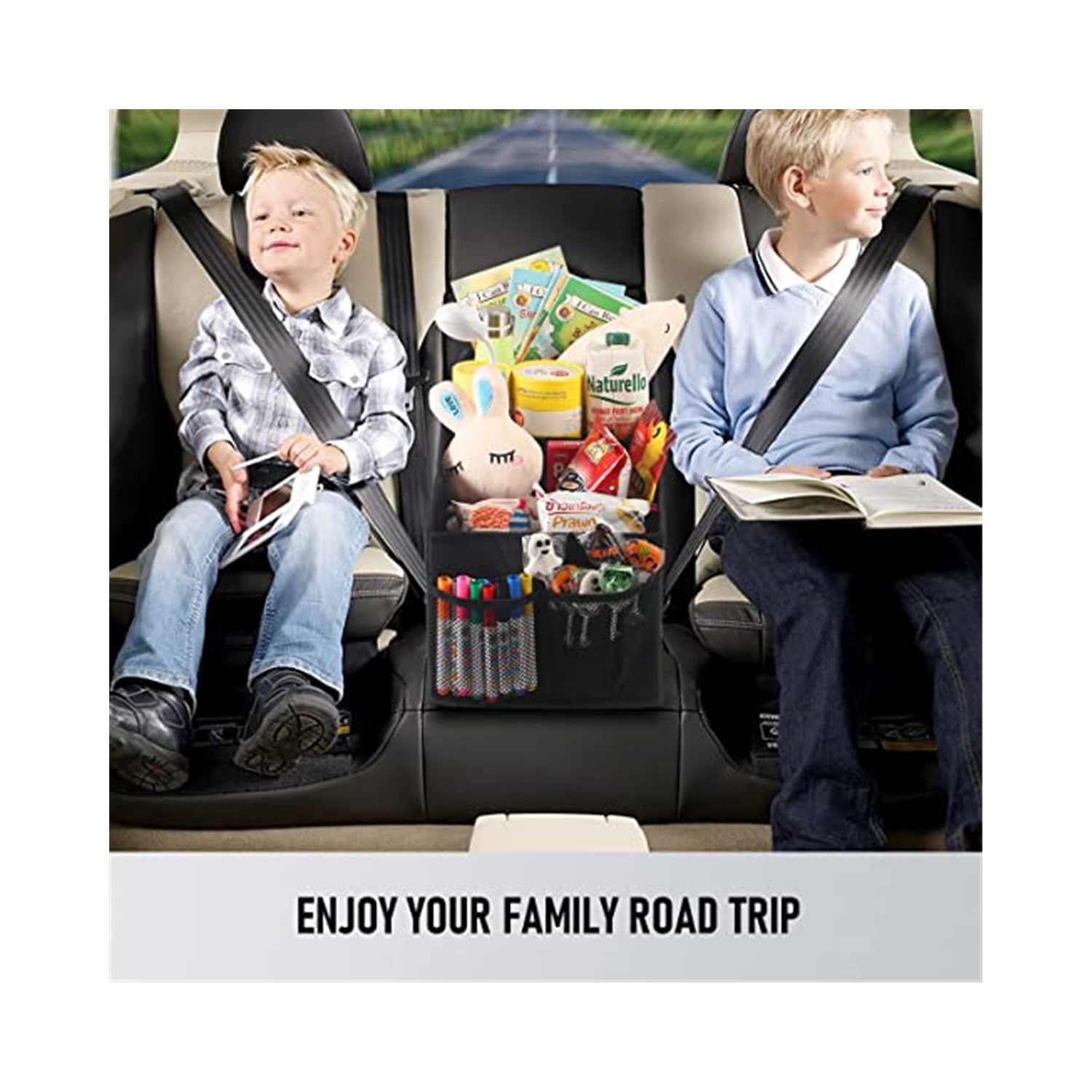 Organisateur de coffre de voiture Sac de coffre avant Sac de coffre arrière étanche Coffre pliable de voiture Organisateur de rangement pliable pour