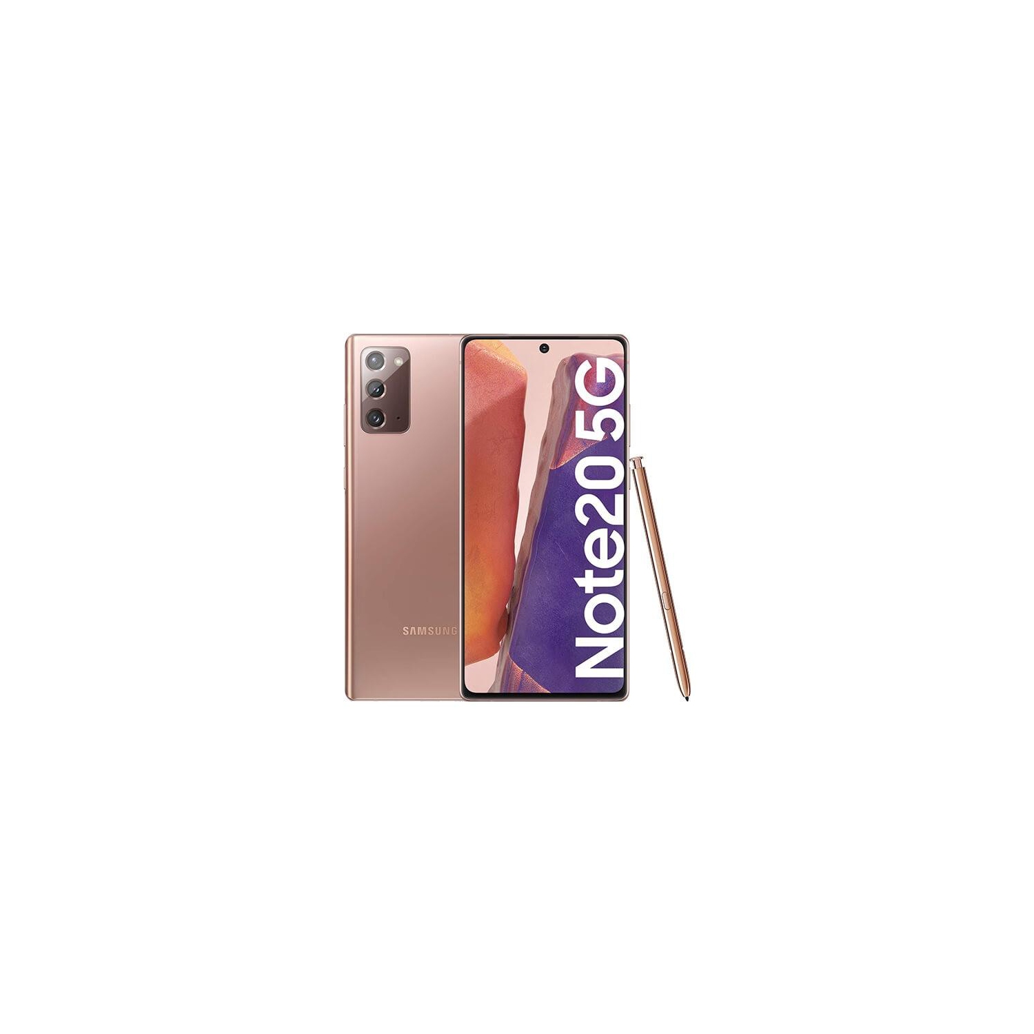 Samsung Galaxy Note 20 N981B Dual SIM 5G (256GB/8GB, Mystic Bronze) - Brand New
