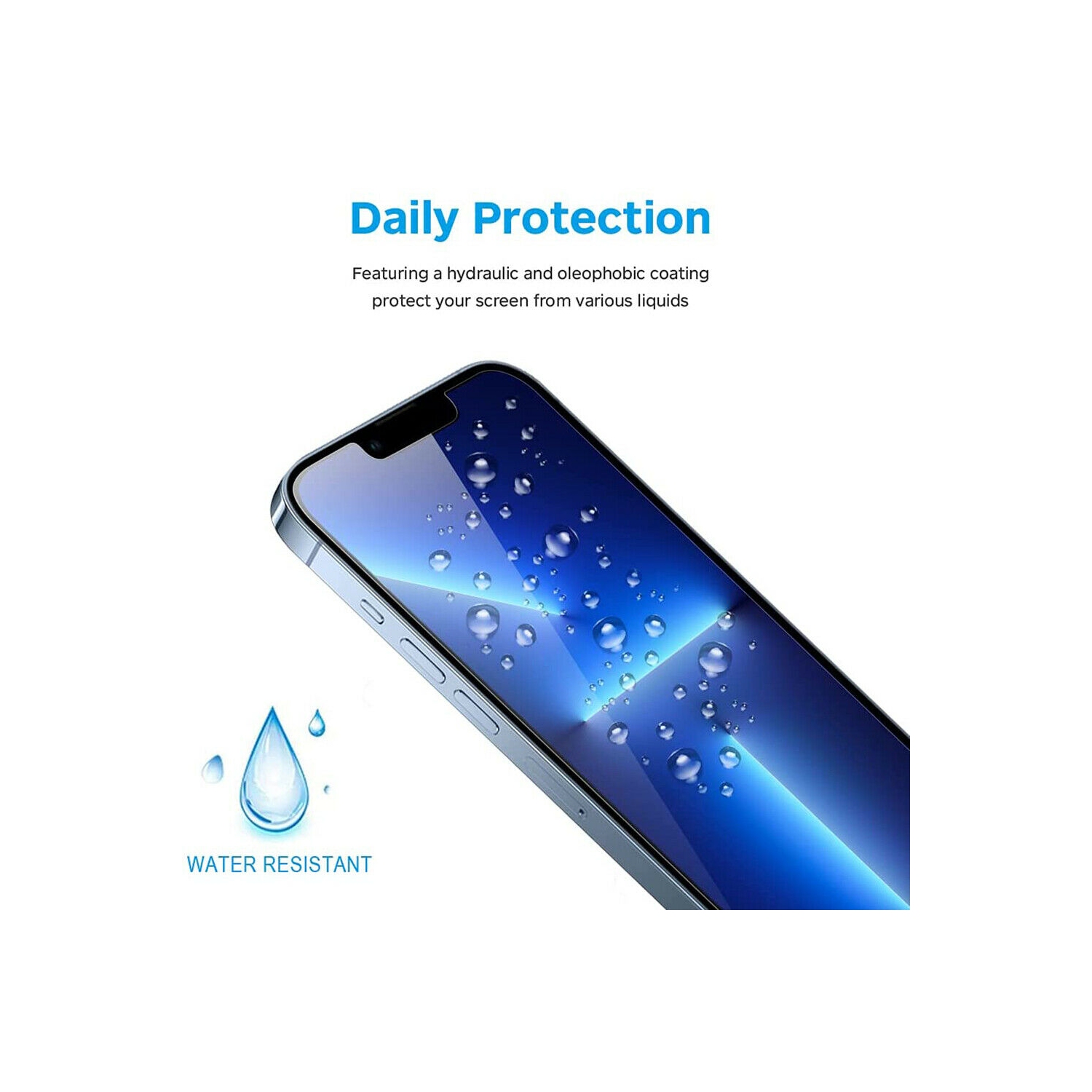 [1 PACK] Apple iPhone XS Screen Protector Tempered Glass Screen Protector Guard - Case Friendly