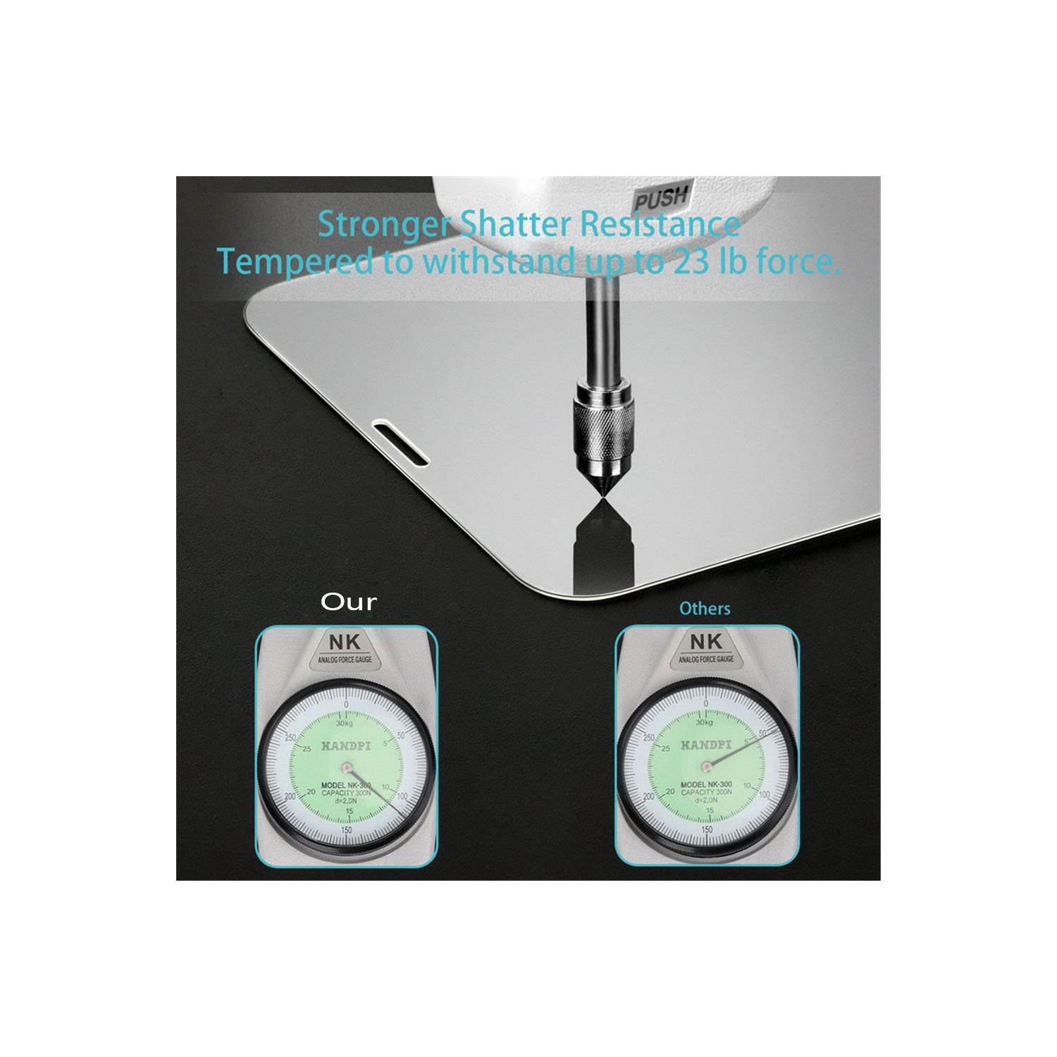 [1 PAQUET] Protecteur d’écran en verre trempé pour iPhone 11 Pro d’Apple - convient aux étuis