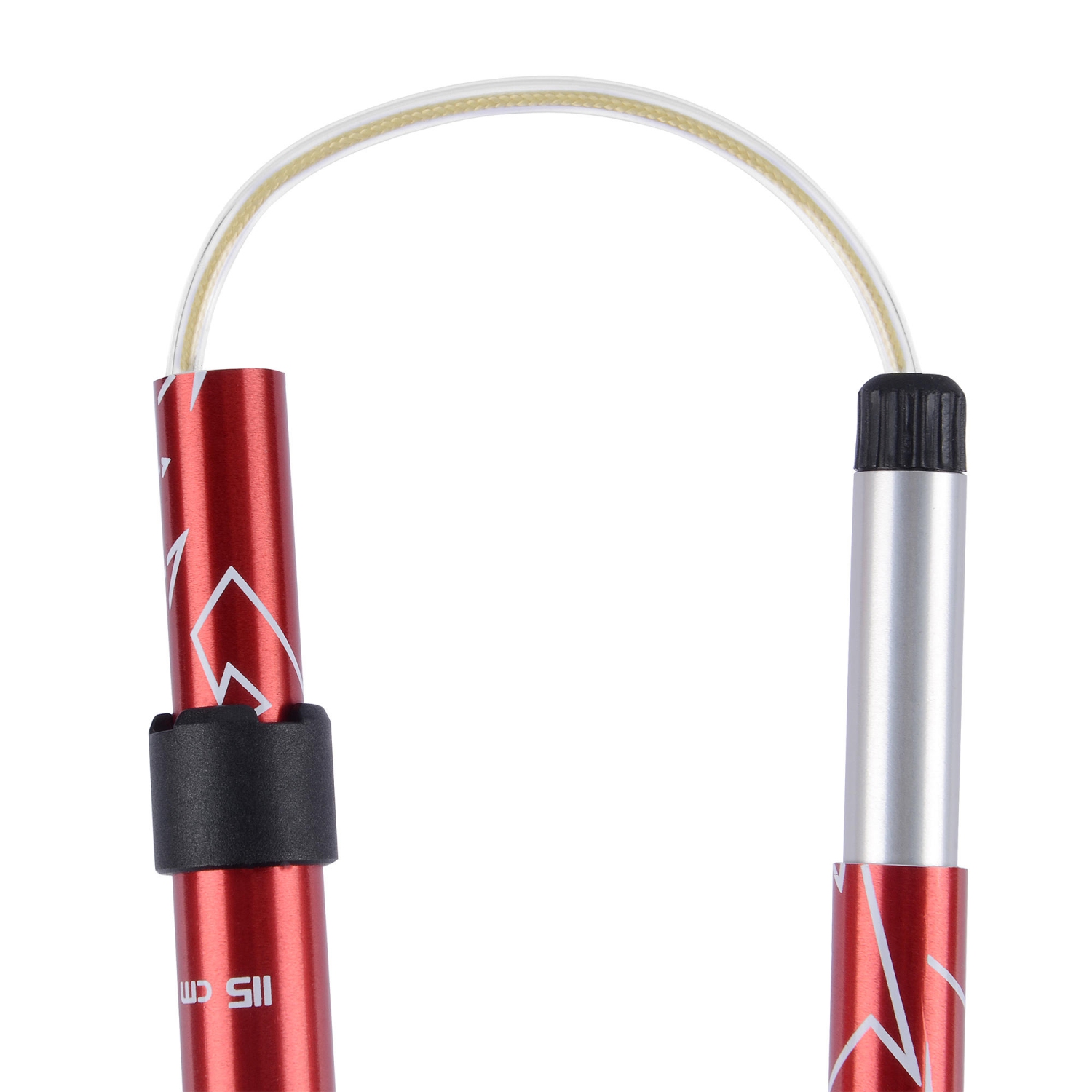 Bâtons de marche pliables PHAT, bâtons de randonnée en aluminium, extensible de 45,3" à 53,1"