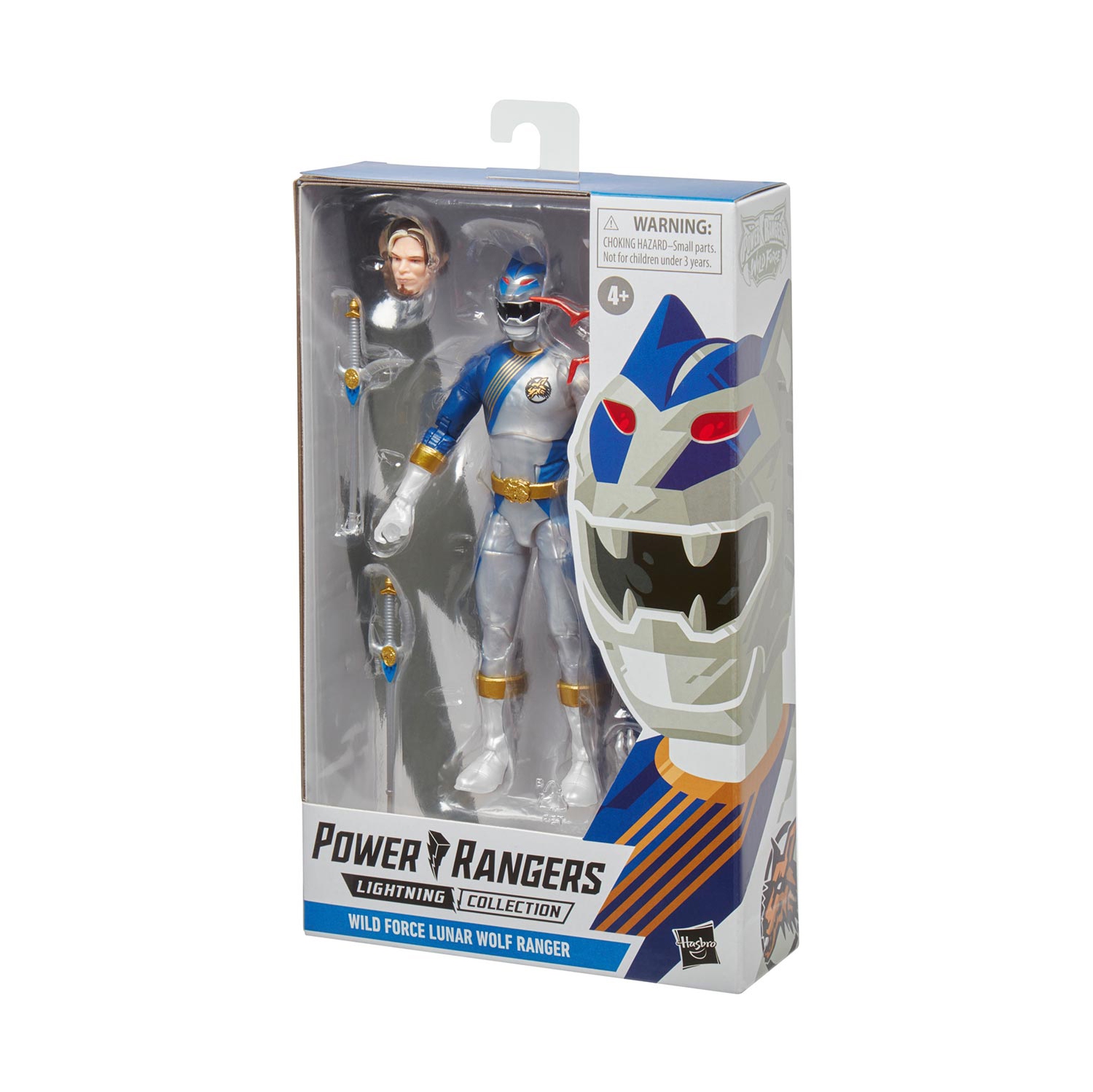 Power Rangers Lightning Collection 6 Inch Action Figure Wave 11 - Wild Force Lunar Wolf Ranger