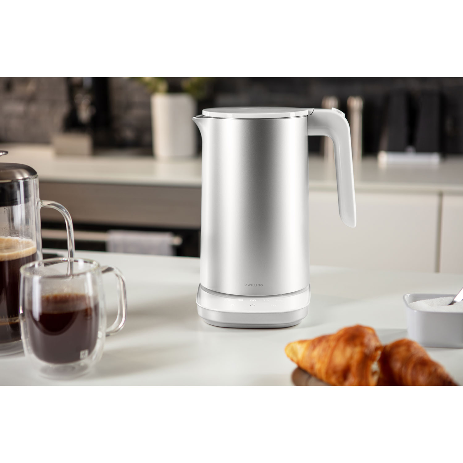Zwilling Enfinigy Pro Programmable Electric Kettle - 1.5L - Silver