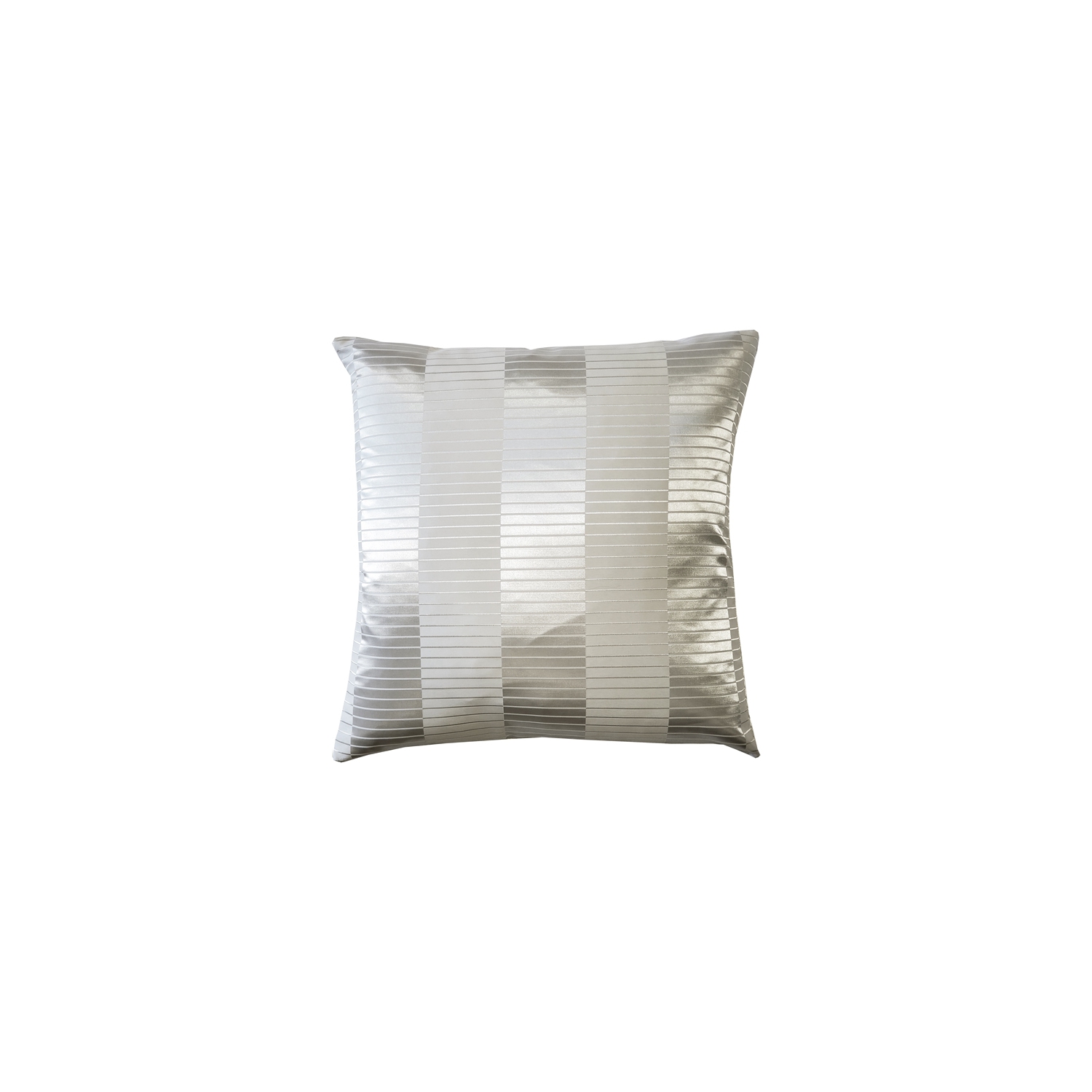 Pinctada Pearl Pale Silver Throw Pillow, 19"x19"