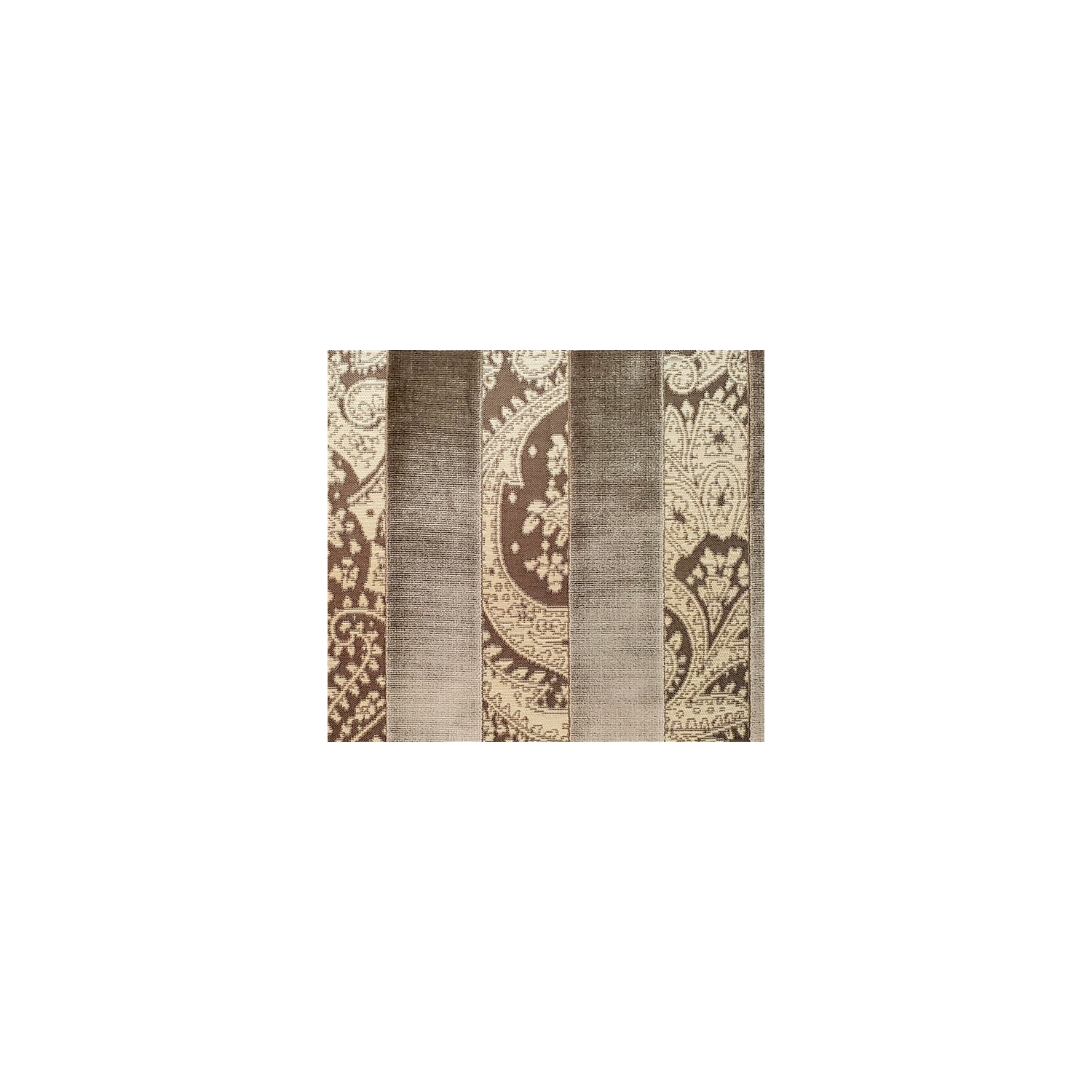 Robert Owl Stripe Velvet Pillow 15x22