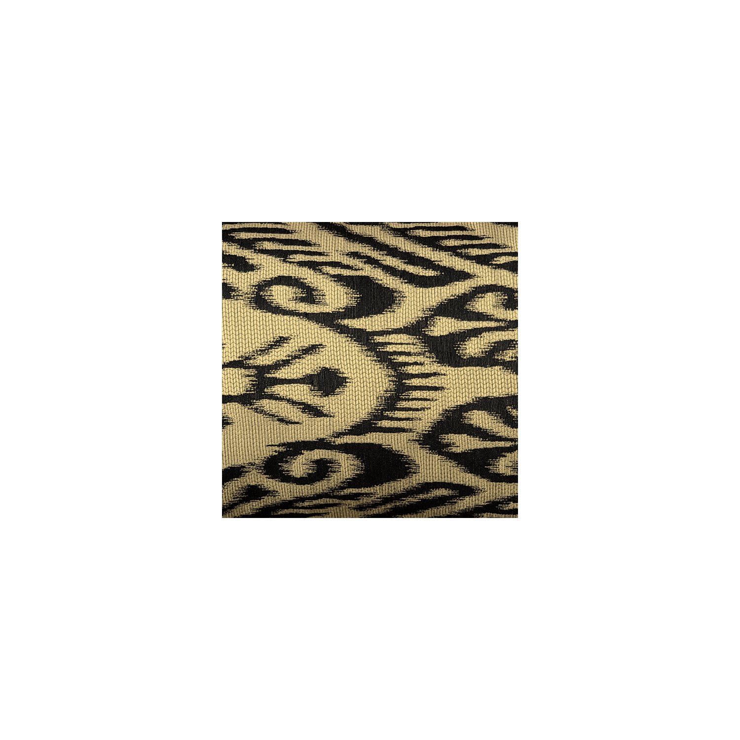 Mallorca Carbon Ikat Throw Pillow, 12"x20"