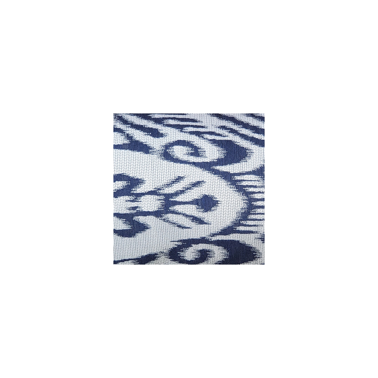 Mallorca Bluefin Ikat Throw Pillow, 12"x20"