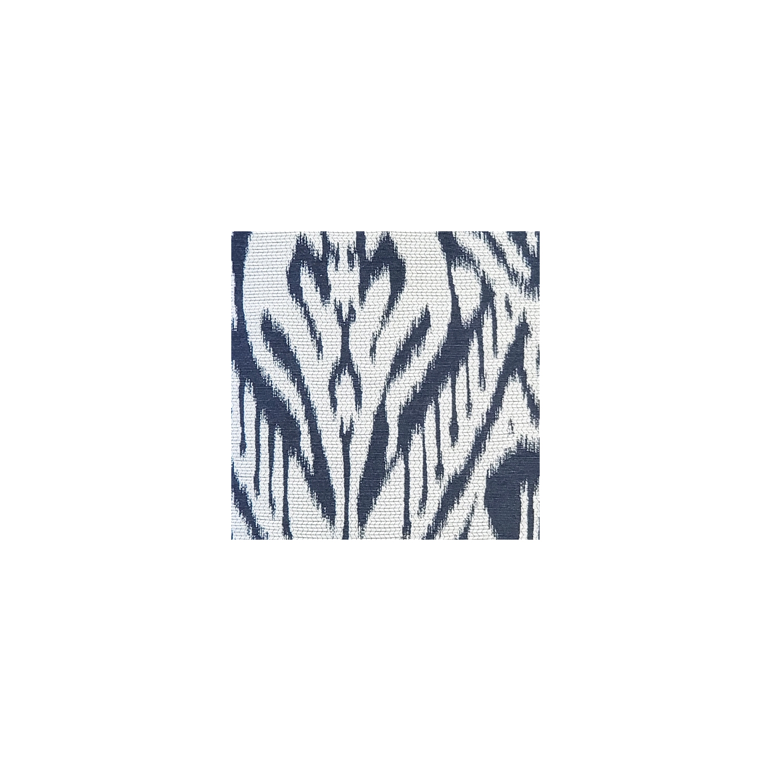 Mallorca Bluefin Ikat Throw Pillow, 20"x20"