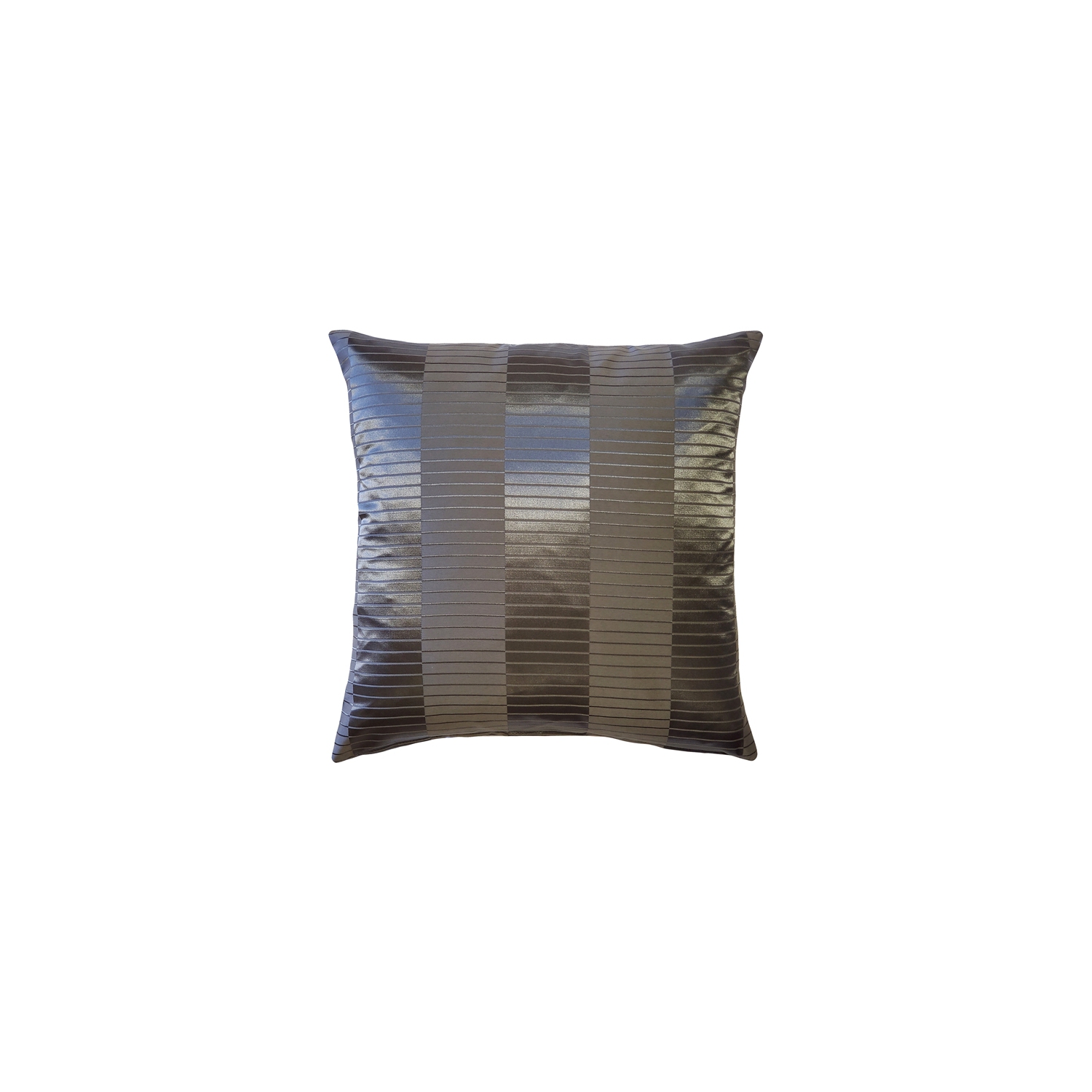 Pinctada Pearl Graphite Gray Throw Pillow, 19"x19"