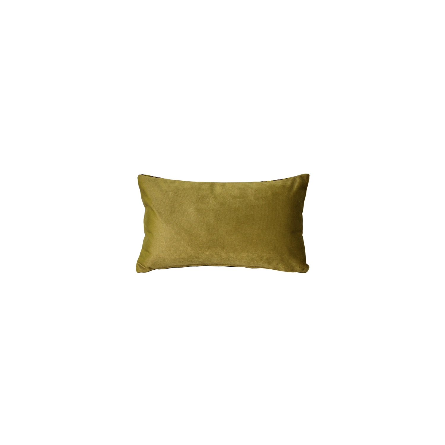 Jager Sage Diamond Textured Velvet Throw Pillow, 12"x20"
