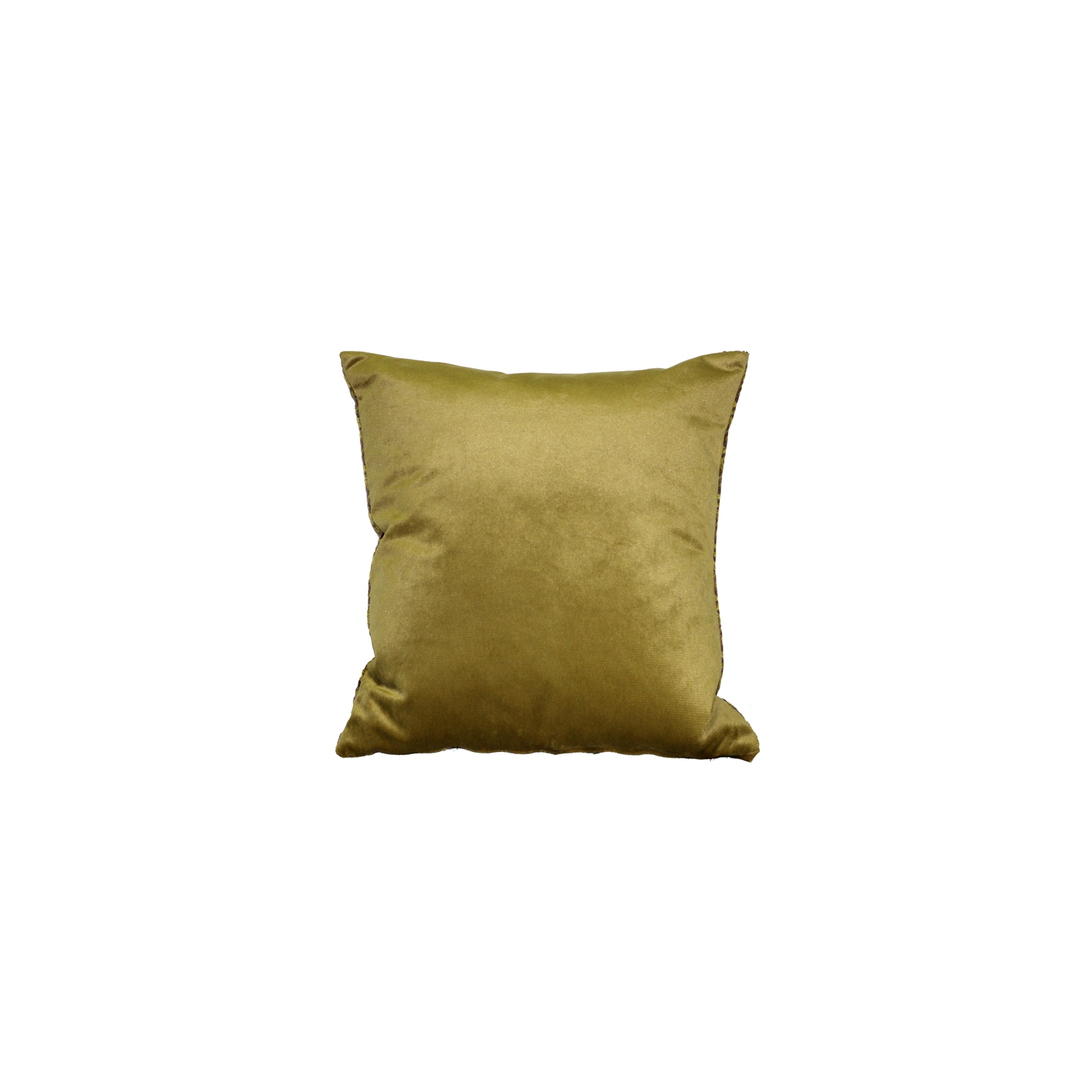 Jager Sage Diamond Textured Velvet Throw Pillow, 20"x20"