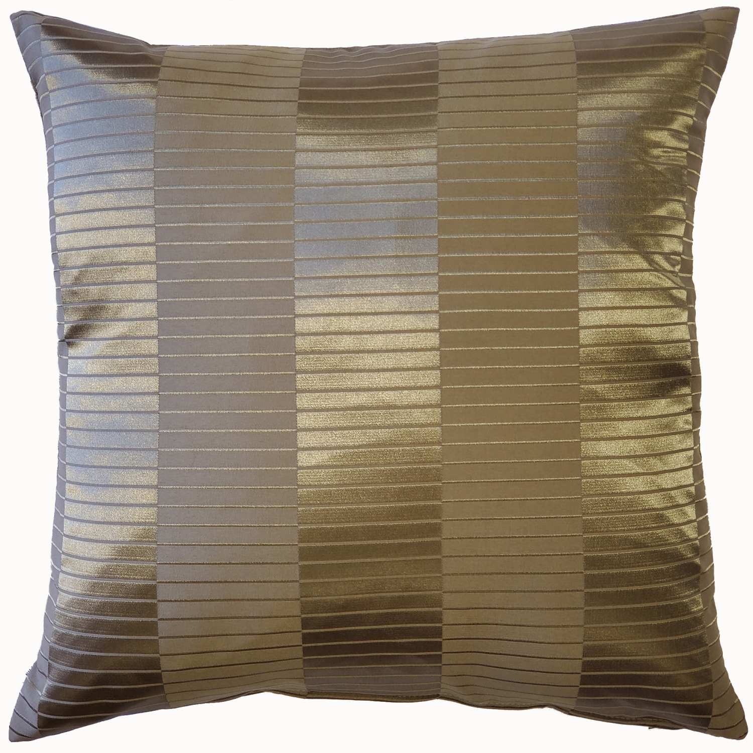Pinctada Pearl Dark Taupe Throw Pillow, 19"x19"