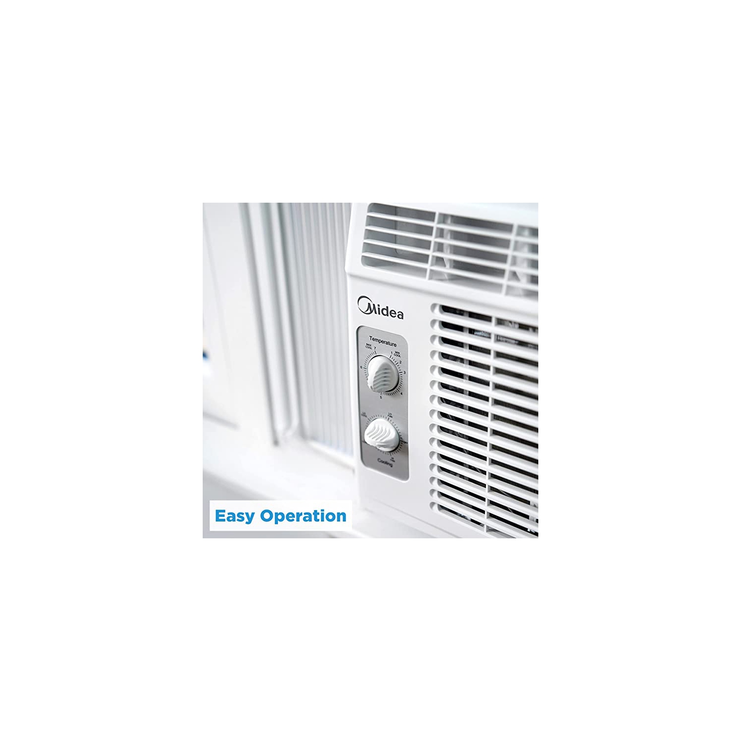 Midea 5 000 BTU EasyCool Climatiseur de fenêtre et ventilateur - NOUVEAU