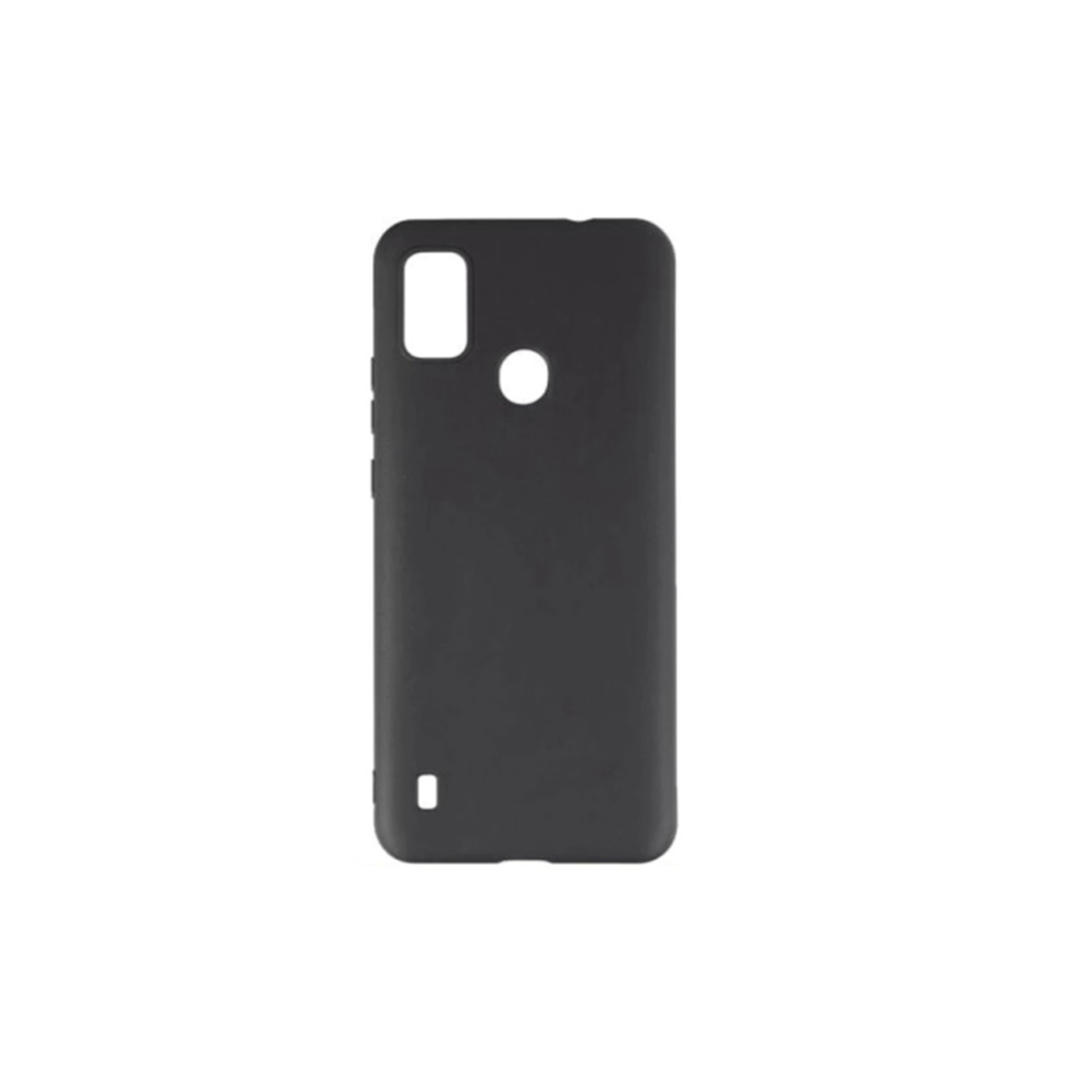 【CSmart】 Thin TPU Silicone Jelly Bumper Soft Case Back Cover for ZTE Blade A7P , Black