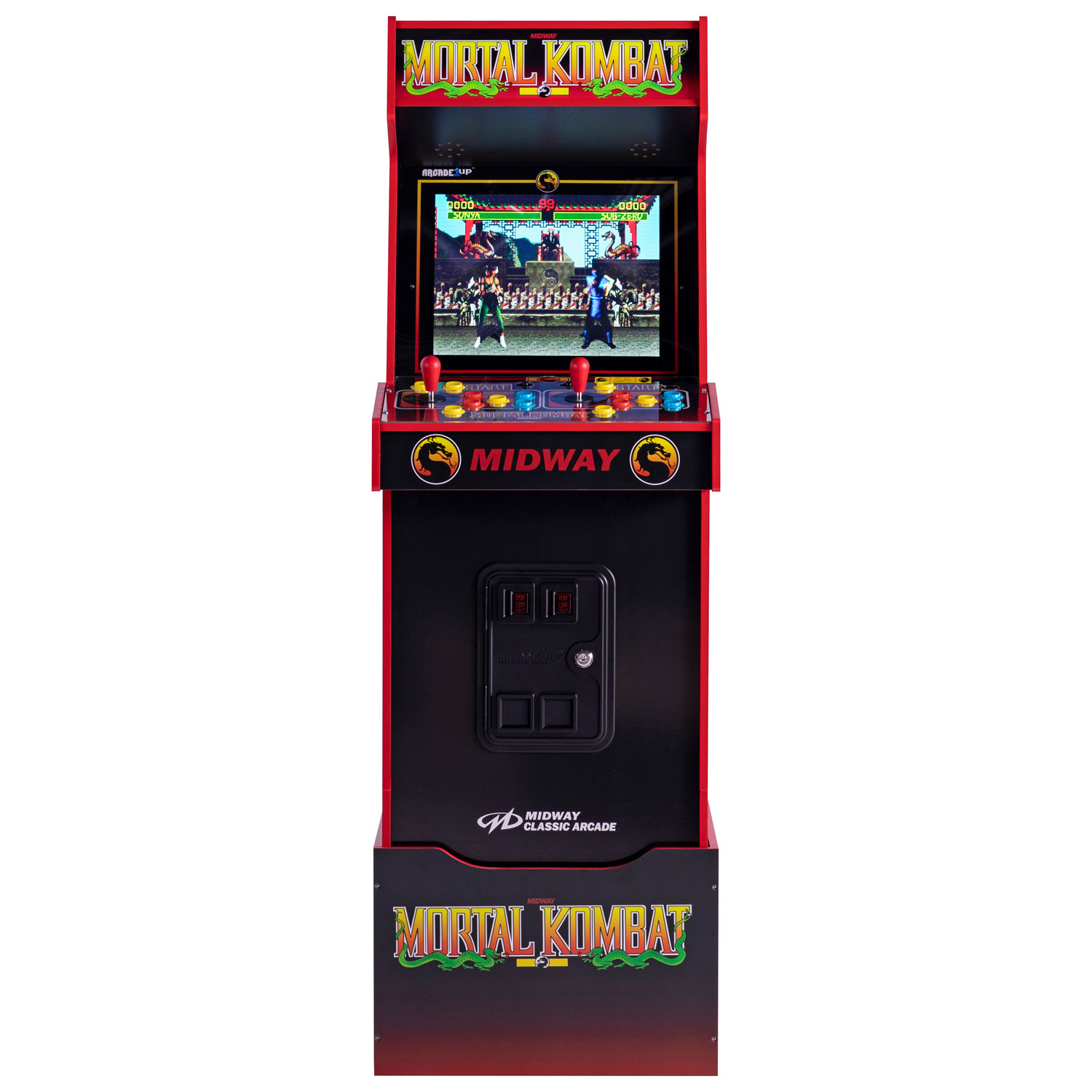 Arcade1Up Midway Mortal Kombat Gaming Table 2-player Multi MKB-H-01022 -  Best Buy