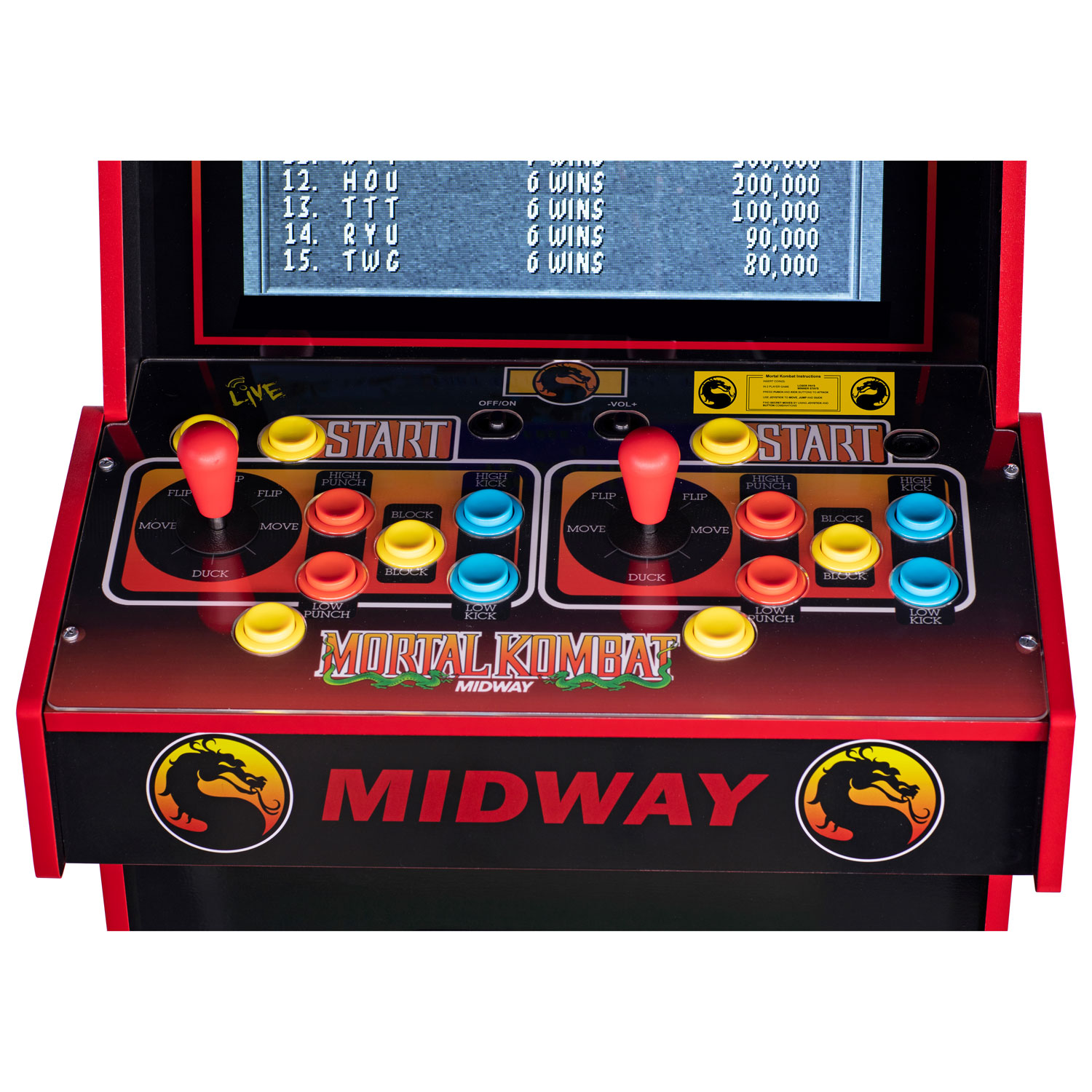 Arcade1Up Midway Legacy Mortal Kombat 30th Anniversary Edition