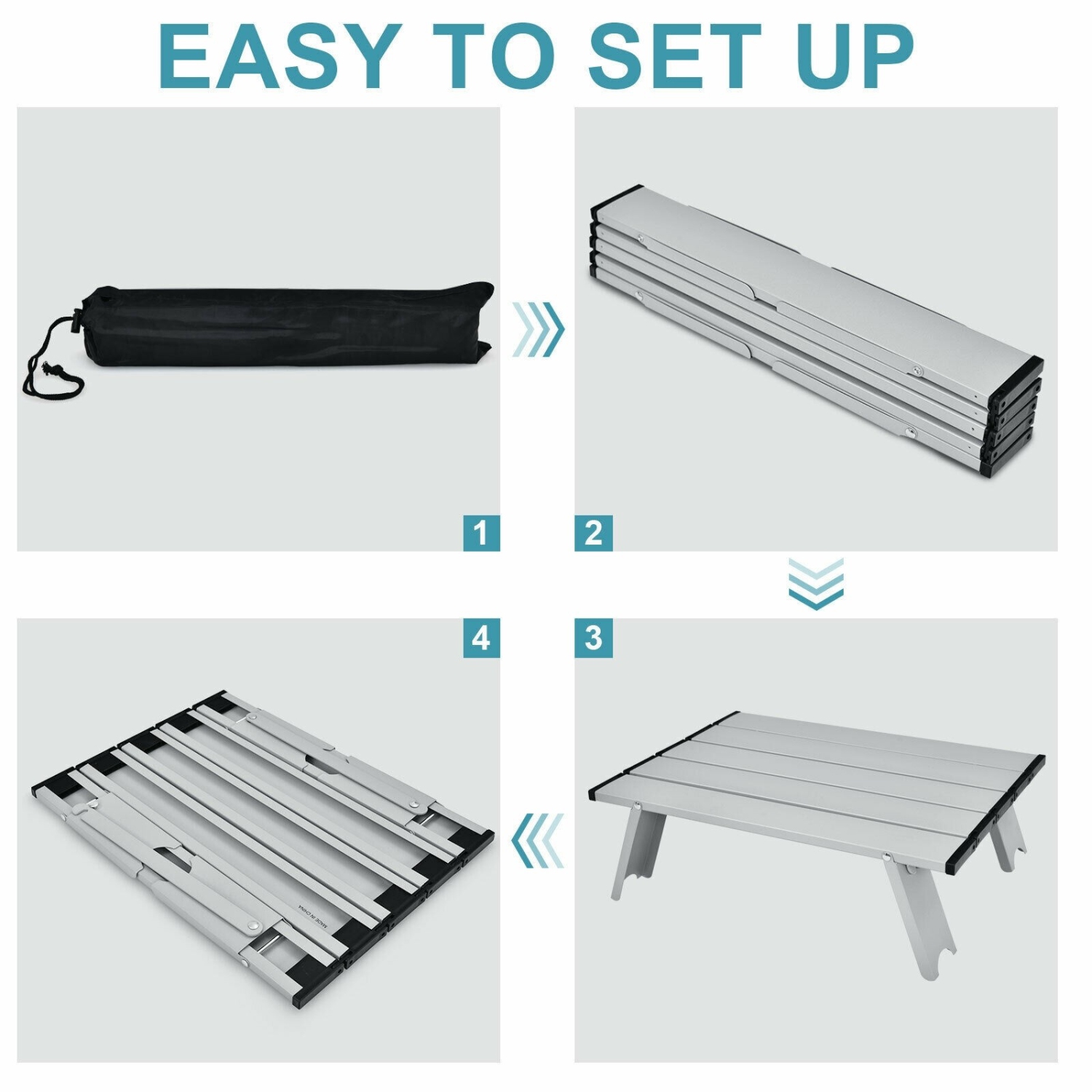 2-Pack Outdoor Folding Backpack Chairs with 5-Position Recline for Beach or Patio