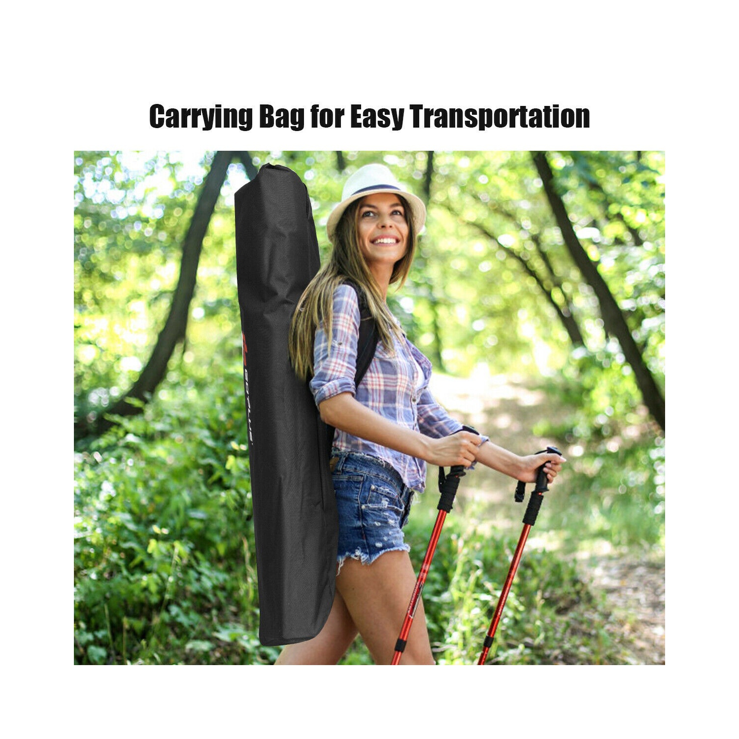 Lit de camping pliant pour enfants adultes – Gris