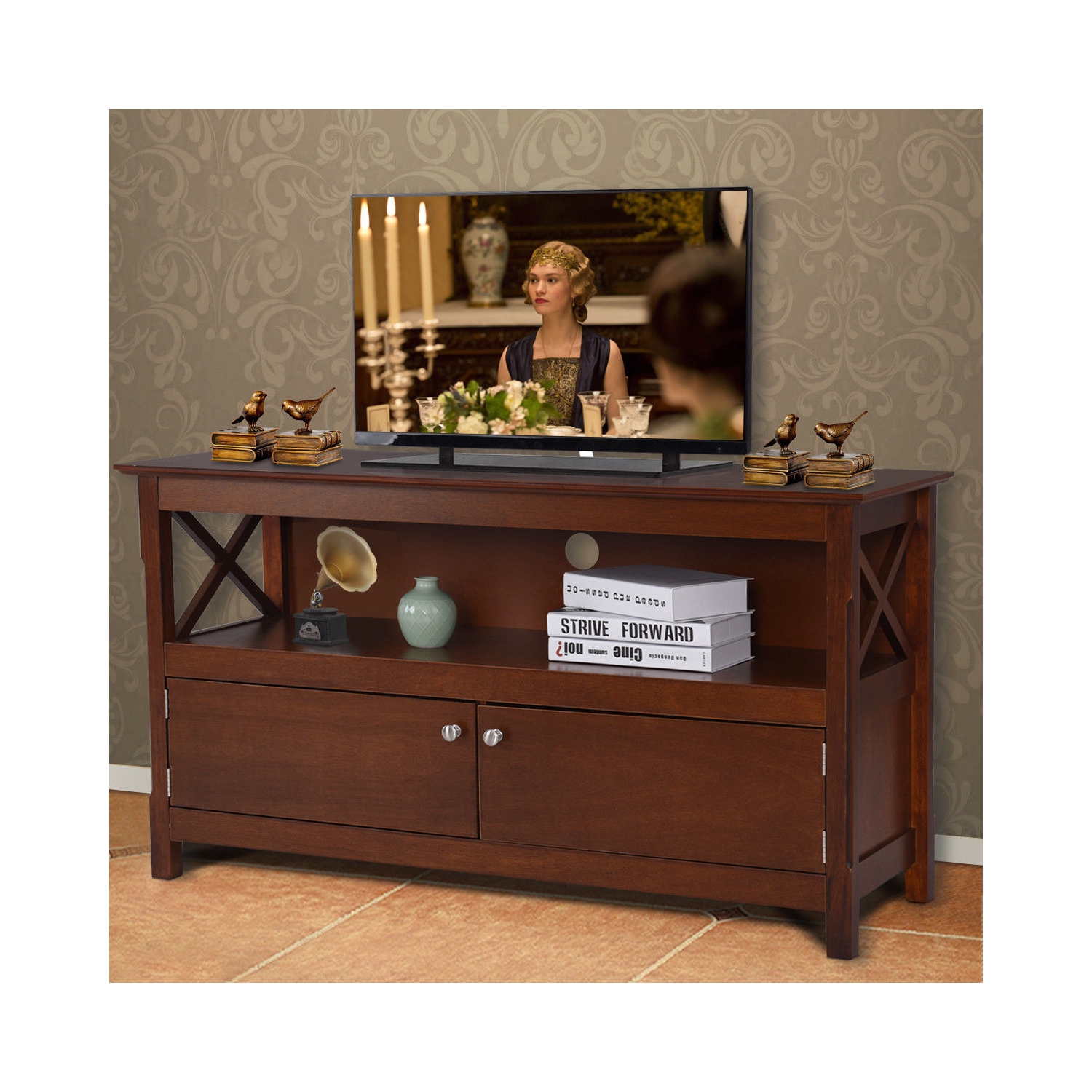 Meuble de rangement en bois pour téléviseur de 44 po