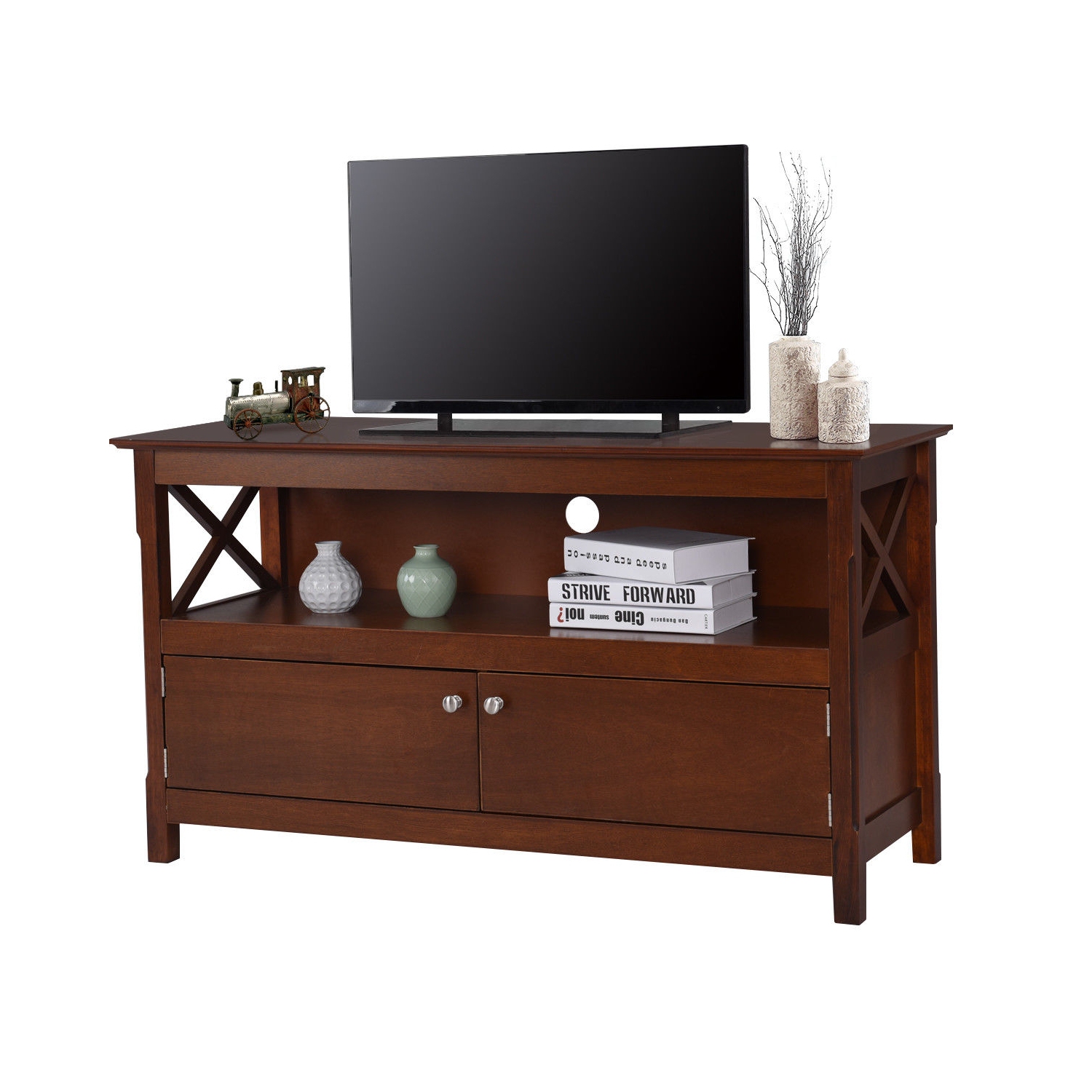 Meuble de rangement en bois pour téléviseur de 44 po