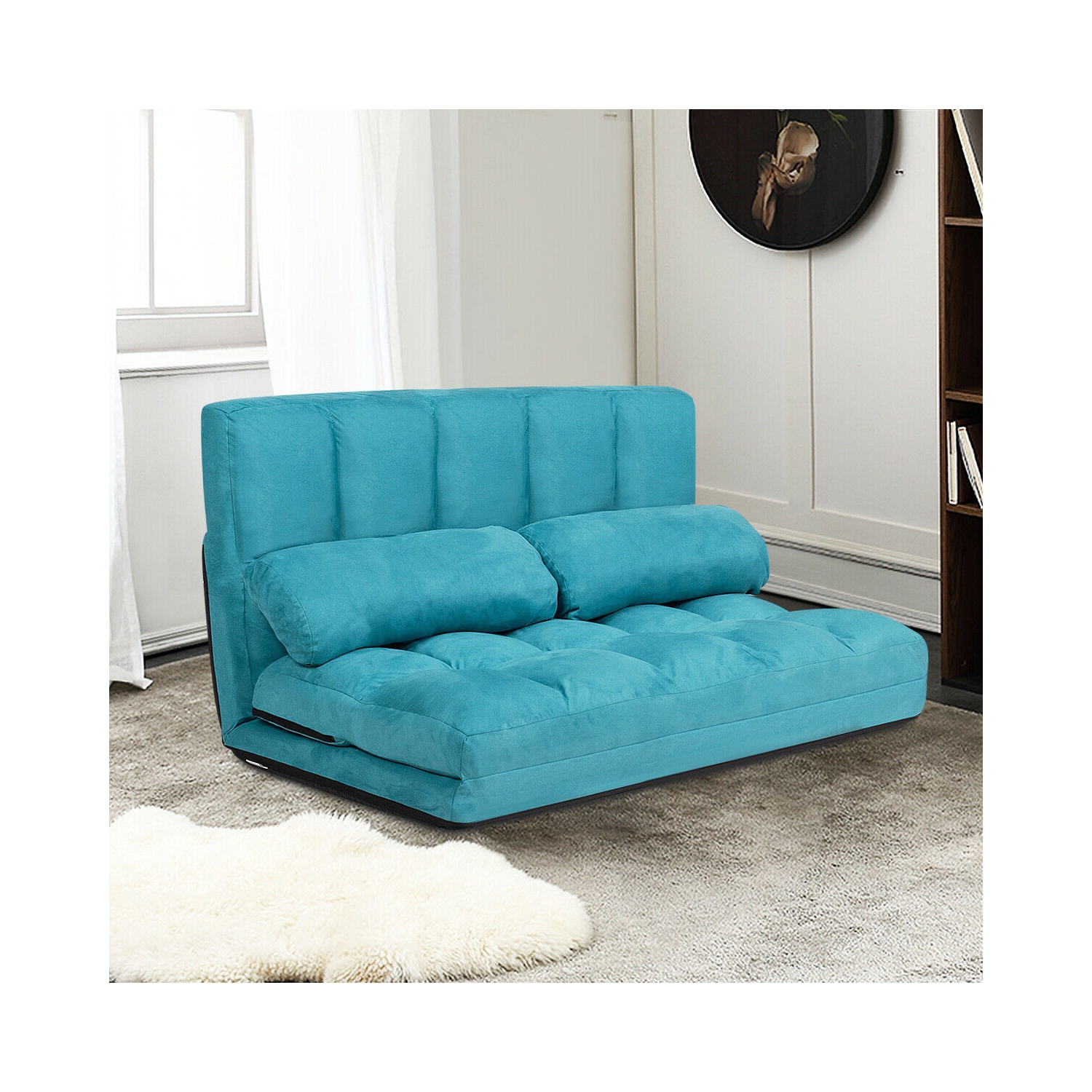 Canapé-lit pliable au plancher à 6 positions