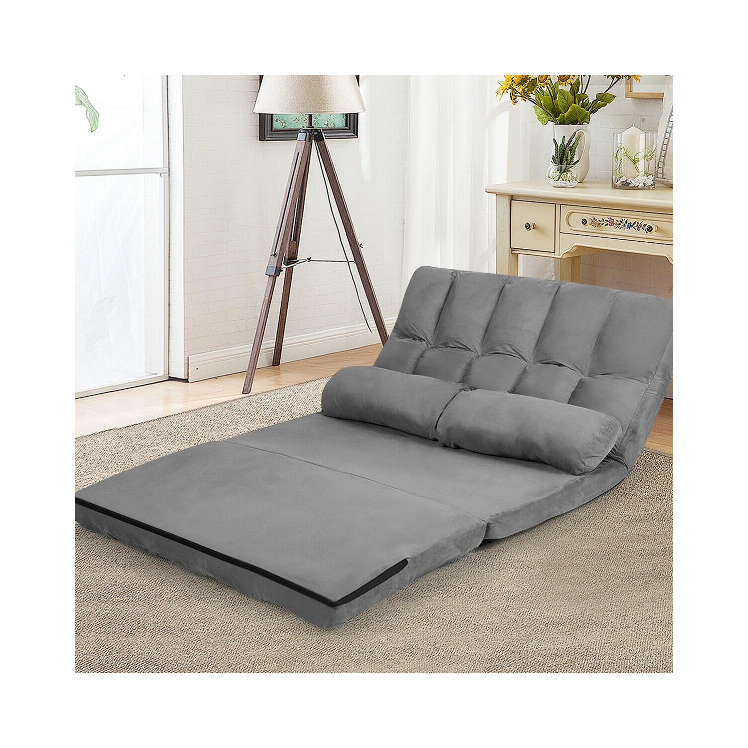 Canapé-lit pliable au plancher à 6 positions