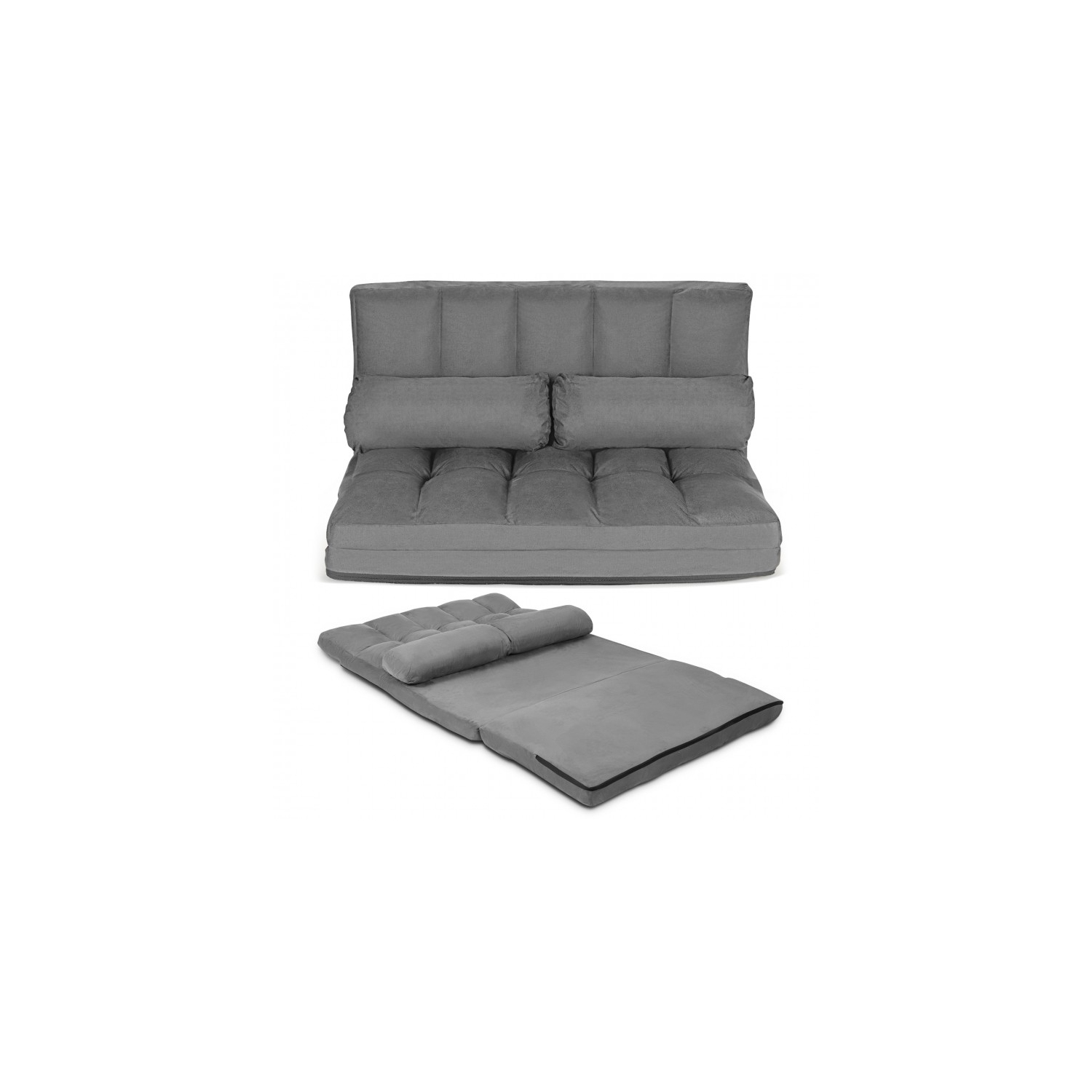 Canapé-lit pliable au plancher à 6 positions