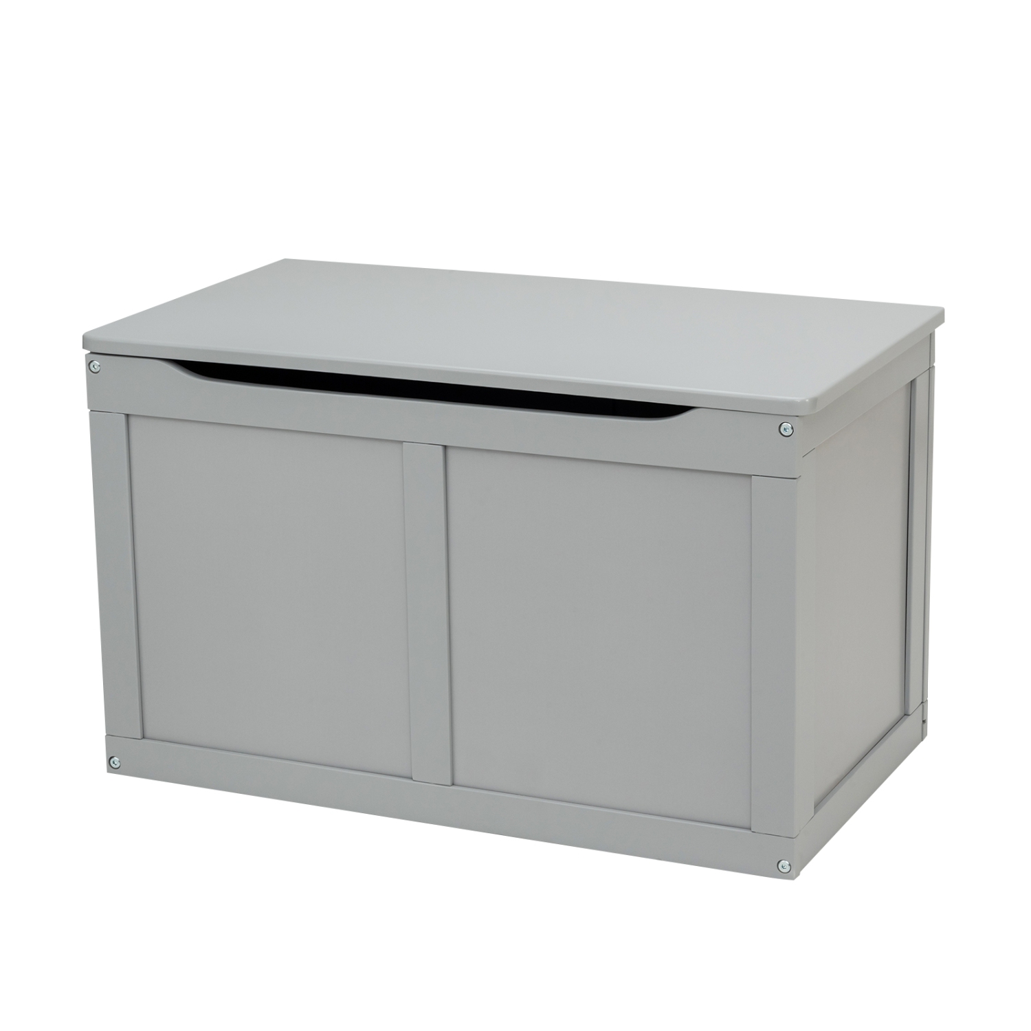 Kids’ Wooden Toy Chest – Storage Box with Safety Hinges and Soft-Close Lid