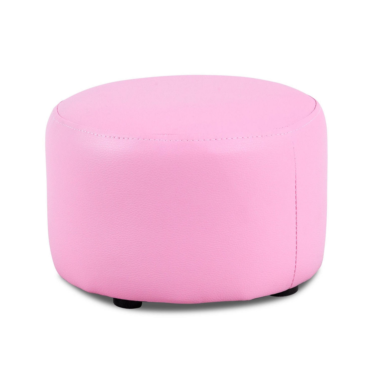 Kids Mini Couch with Ottoman – Single Armrest Toddler Sofa for Bedroom or Playroom