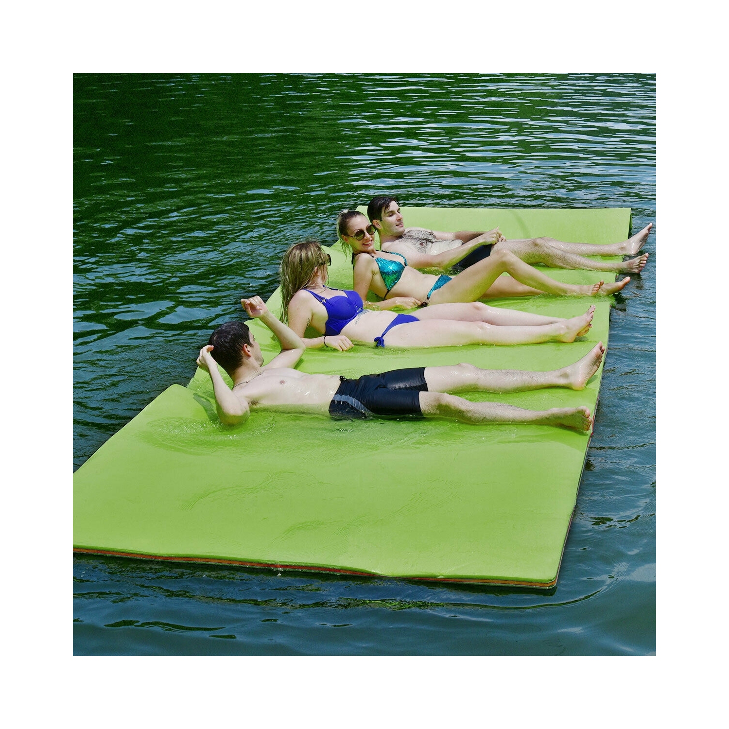 12 x 6 Feet 3 Layer Floating Water Pad