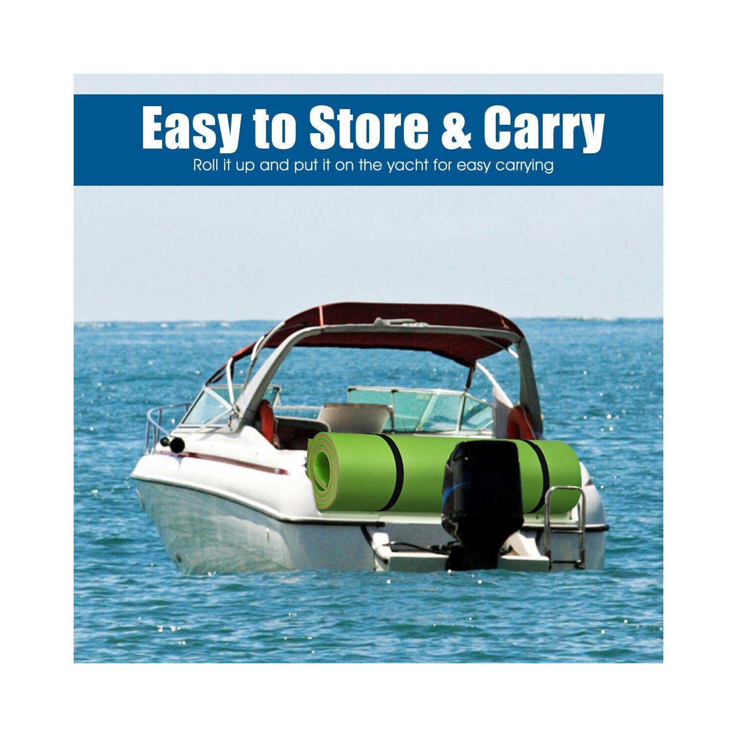 12 x 6 Feet 3 Layer Floating Water Pad