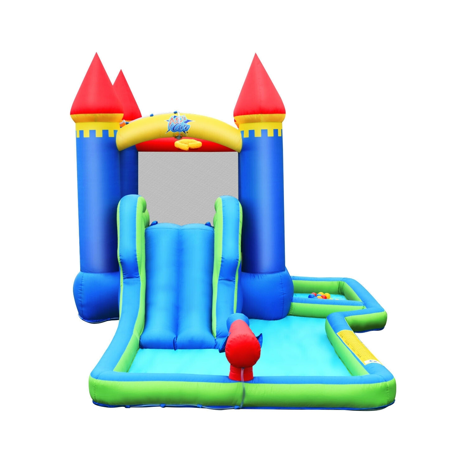 Glissoire gonflable Bounce House pour enfants sans souffleur