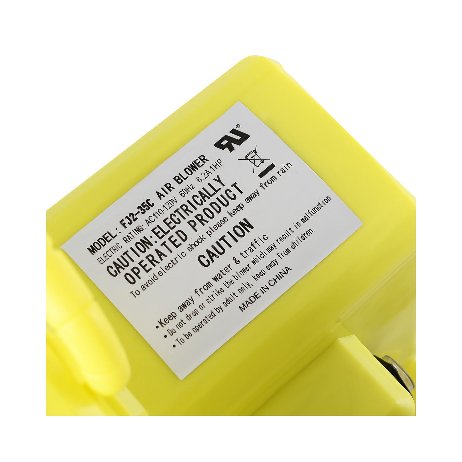 Ventilateur de pompe à air de 750 W et 1.0 HP pour maison gonflable rebondissante