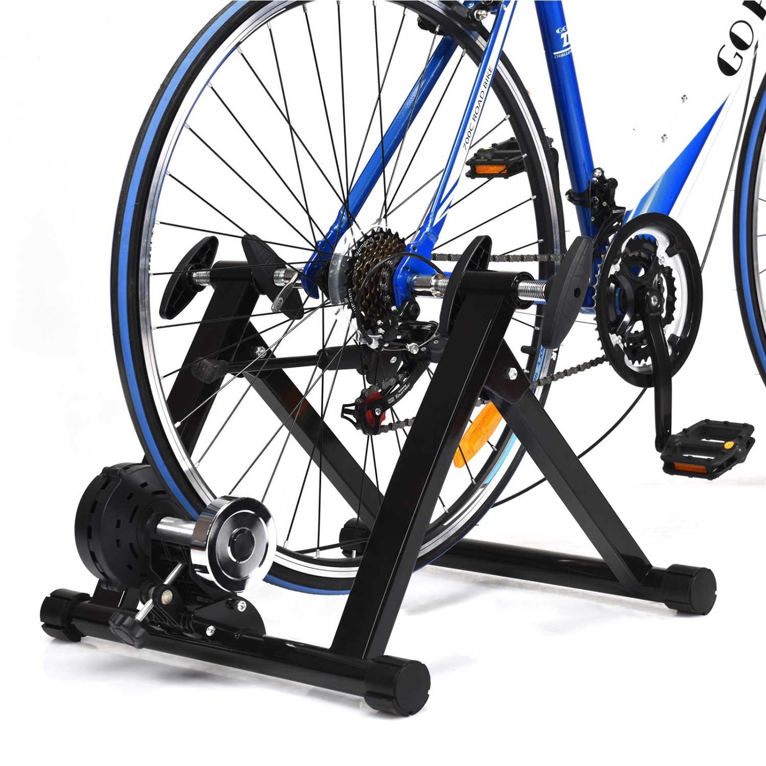 8 Adjustable Resistance Indoor Steel Bicycle Exercise Stand
