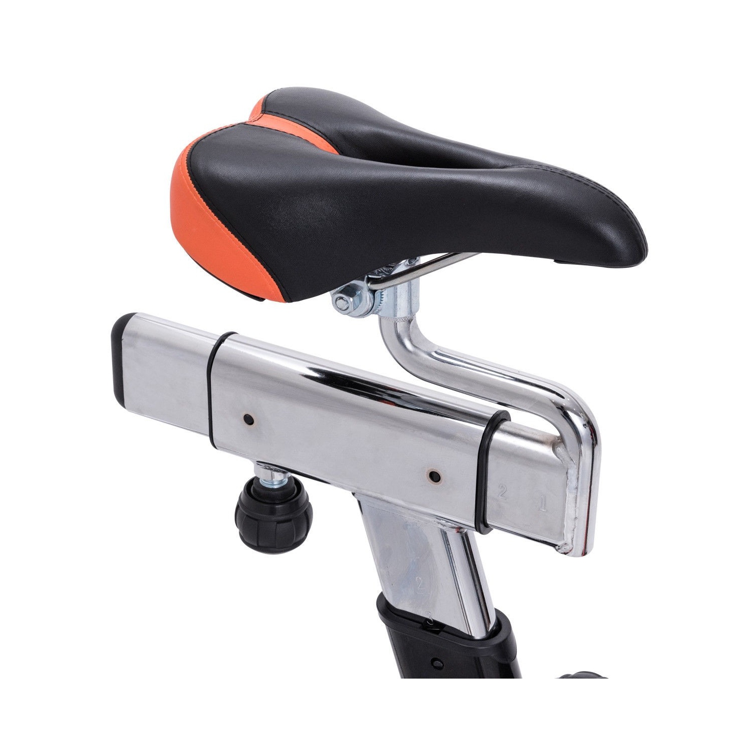 Indoor Fixed Aerobic Fitness Exercise Bicycle with Flywheel and LCD Display