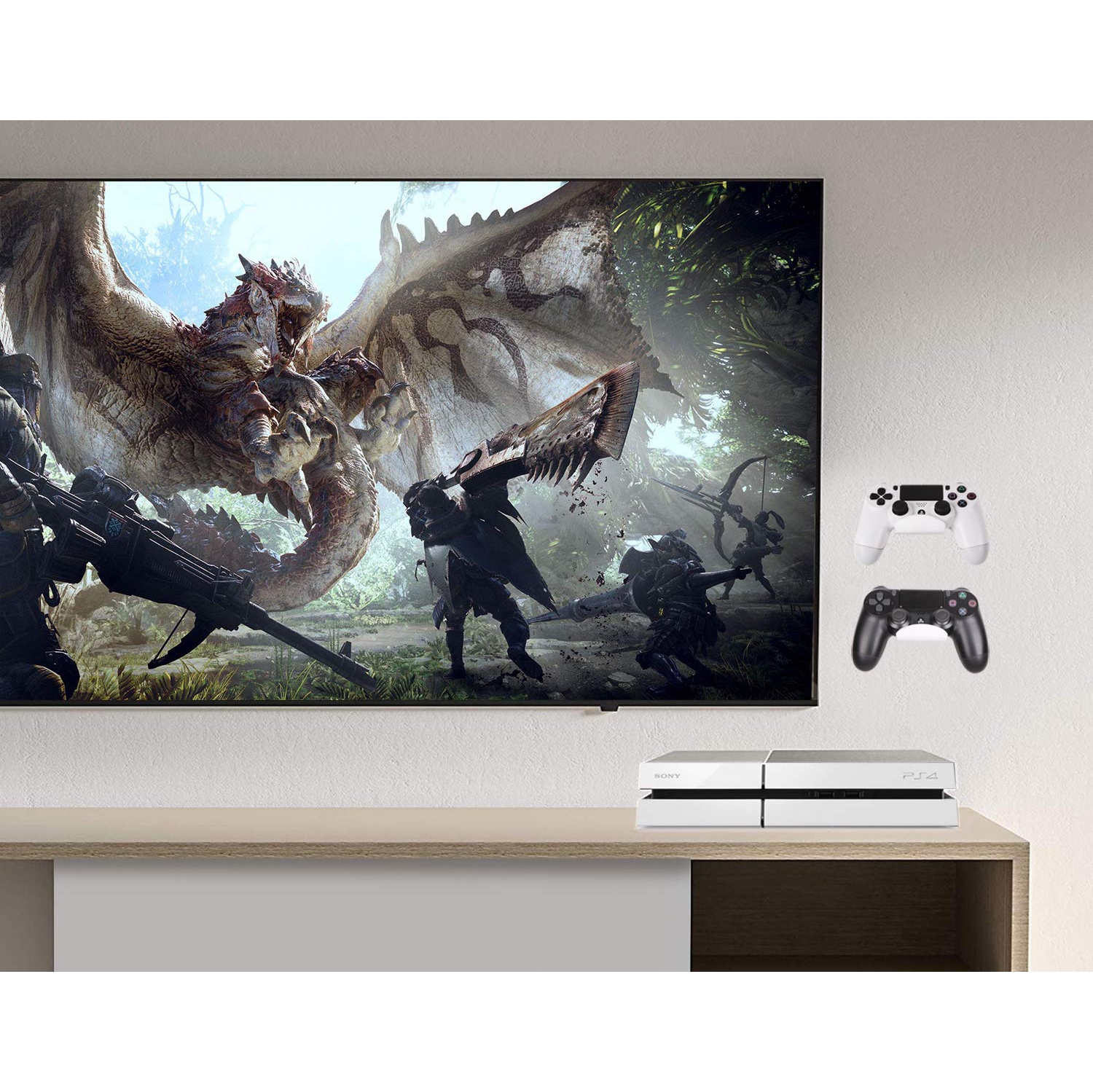 Support mural universel pour manette de jeu d’OAPRIRE, ensemble de 2 pour PS4 PS5 Xbox One Switch, accessoires de jeu sur support de manette