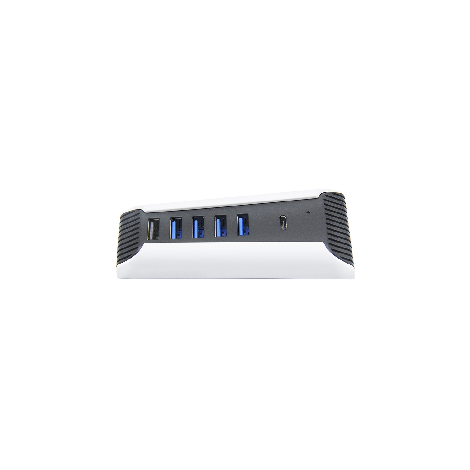 Concentrateur USB à 5 ports pour PS5, adaptateur répartiteur de chargement haute vitesse pour concentrateur d’extension avec 4 ports USB + 1 port de