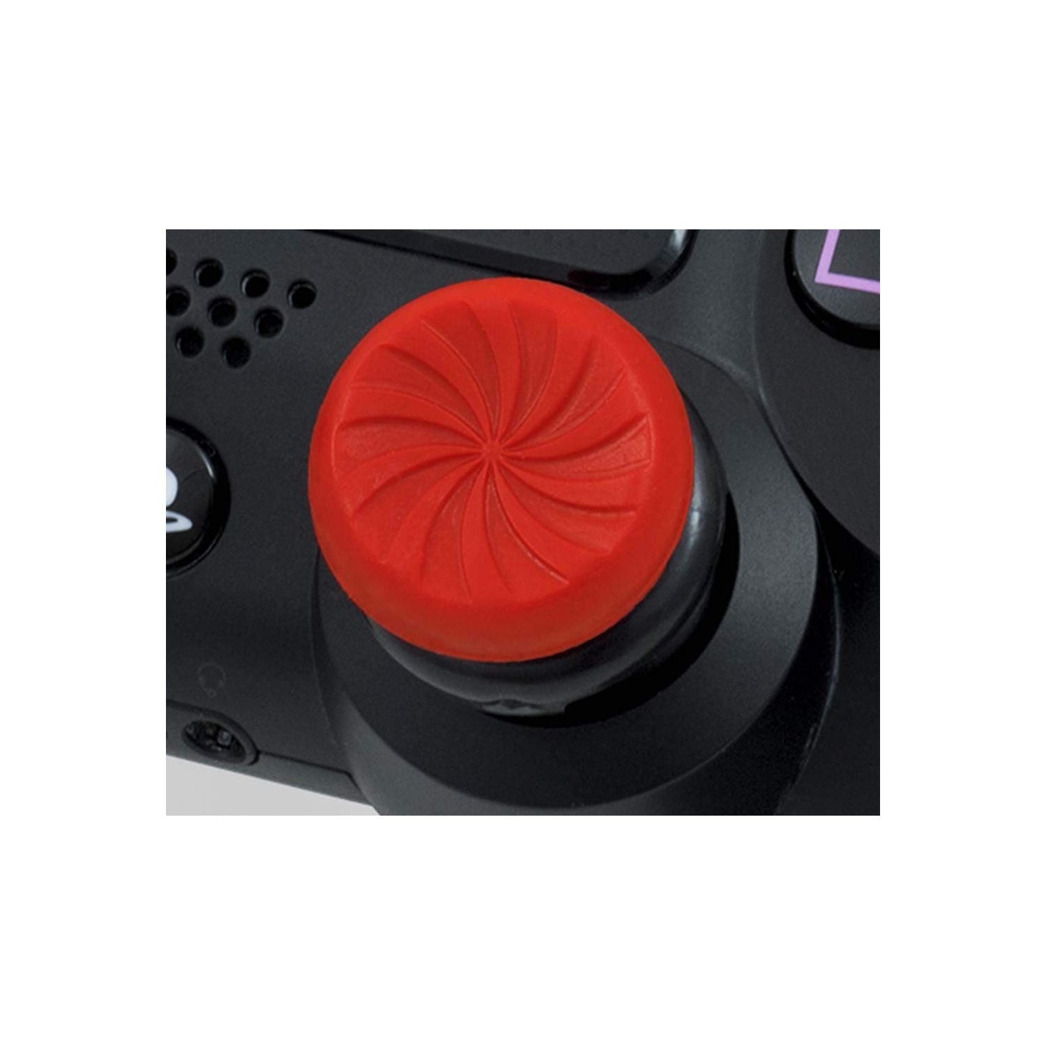 FPS Freek Inferno de KontrolFreek pour PlayStation 4 et PlayStation 5 (PS5) | capuchons antidérapants performance | 2 capuchons haute intensité Conca